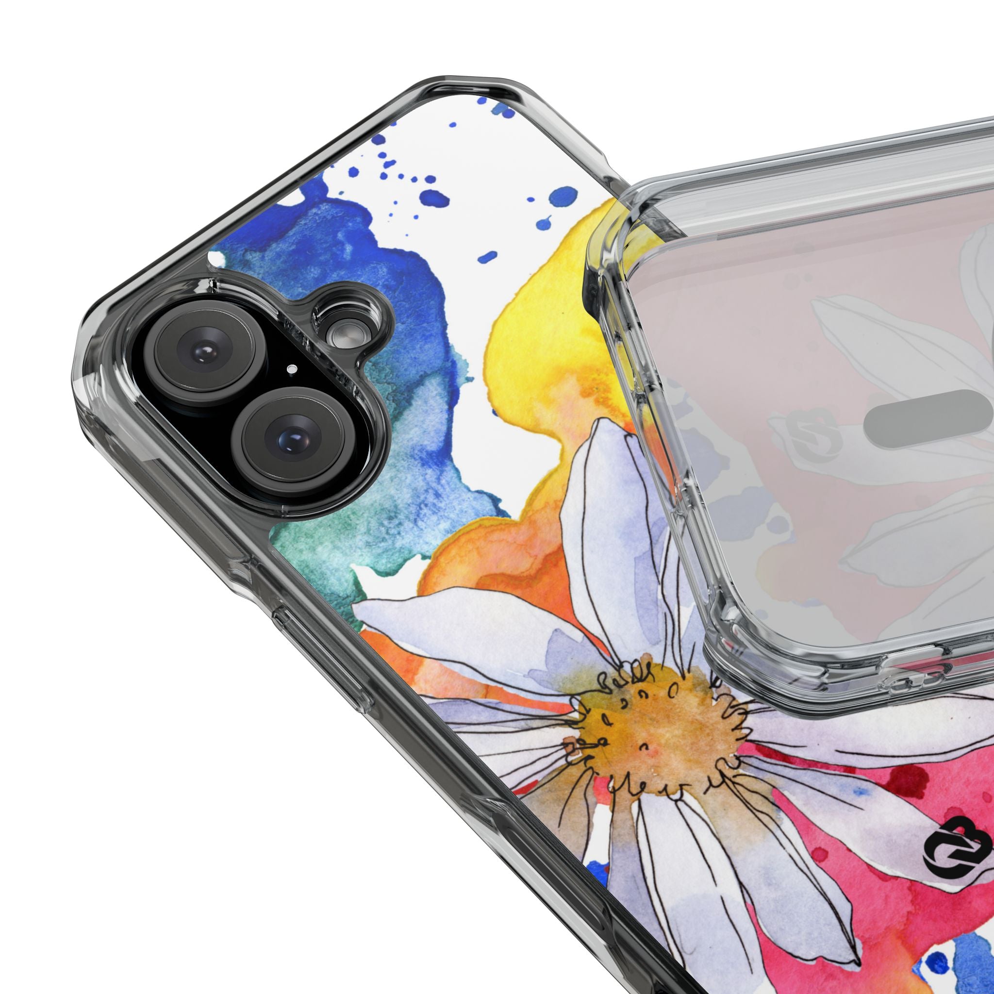 Vivid Bloom Splatter · Impact Phone Case for iPhone · Magsafe