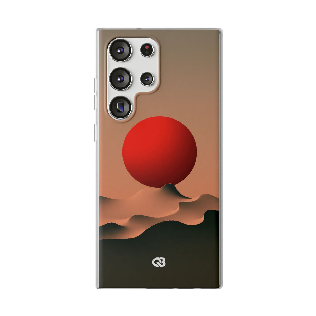 Crimson Sol Ridge · Lite Phone Case for Samsung · Red