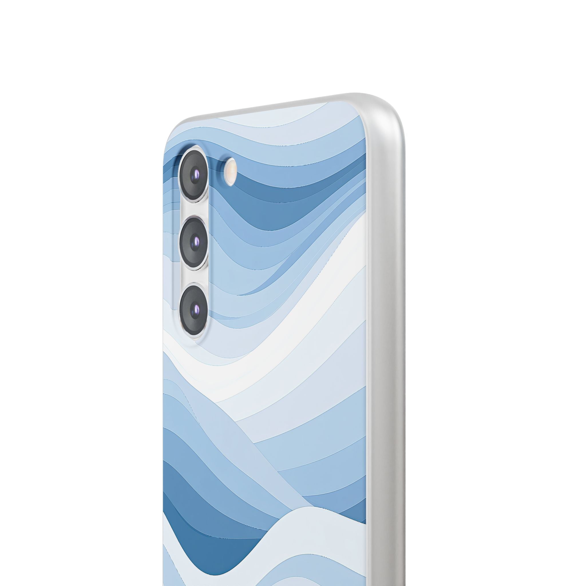 Blue Lite Phone Case for Samsung - Glacial Indigo Flow