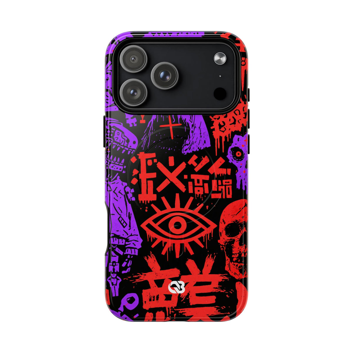 Underground Cyber Glyphs · Tough 2.0 Magnetic Phone Case for iPhone · Black