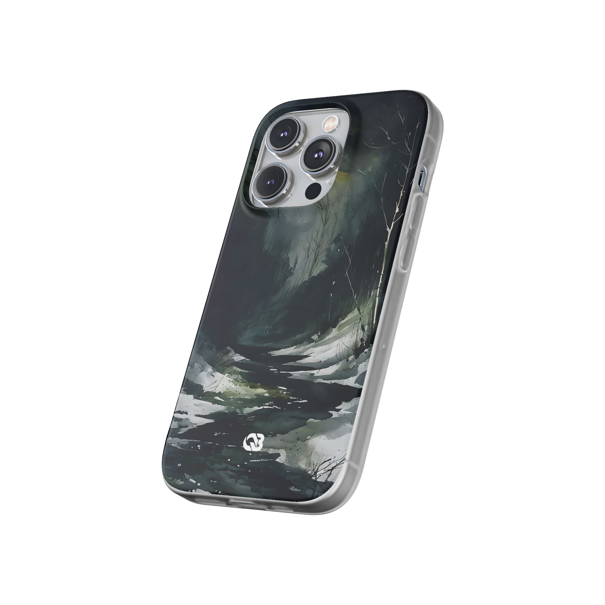 Midnight Winter Hollow · Soft Phone Case for iPhone