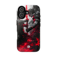 Duel Brisé Pourpre Crimson · Coque Tough+ · MagSafe