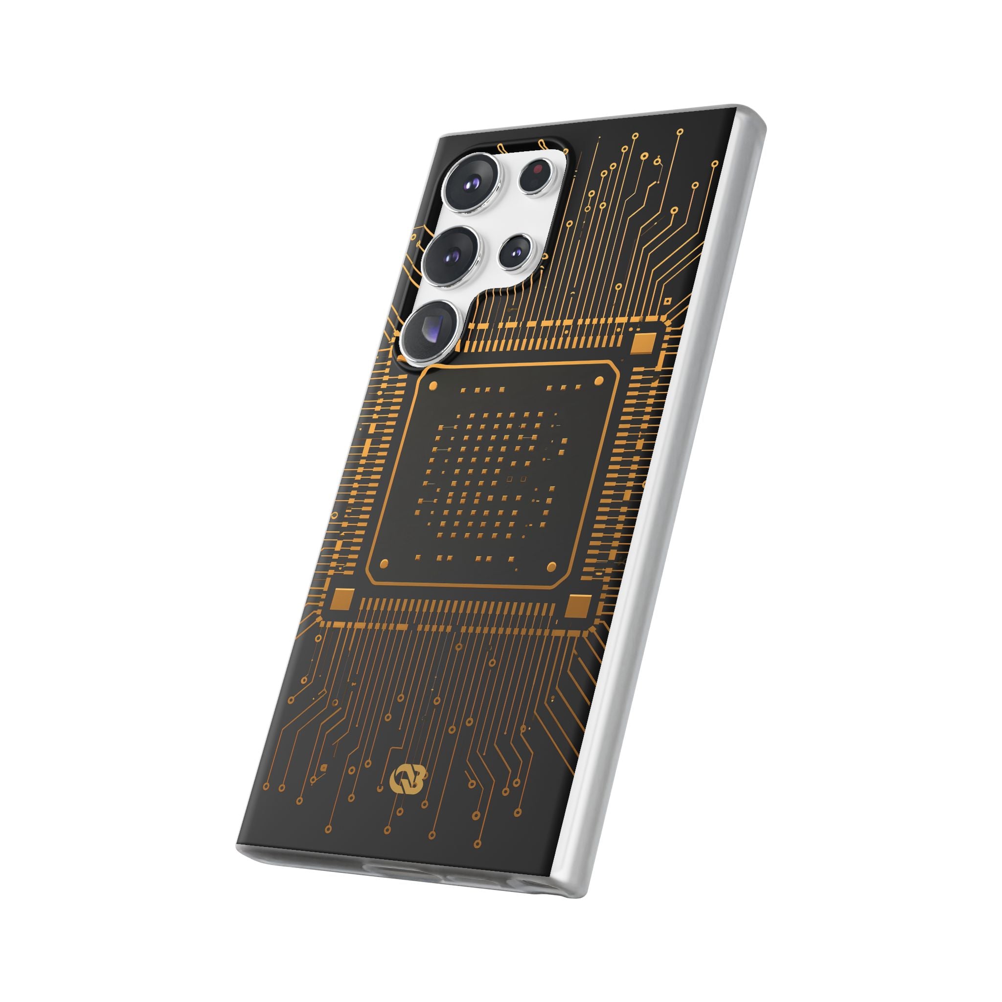 Gold Lite Phone Case for Samsung - Cyber Gold Processor
