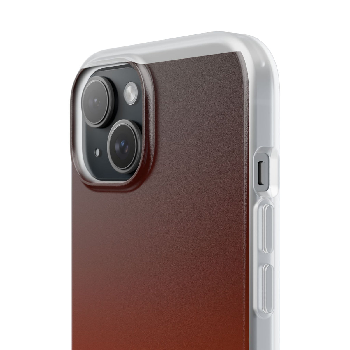 Burnt Amber Spectrum · Lite Phone Case for iPhone · Orange