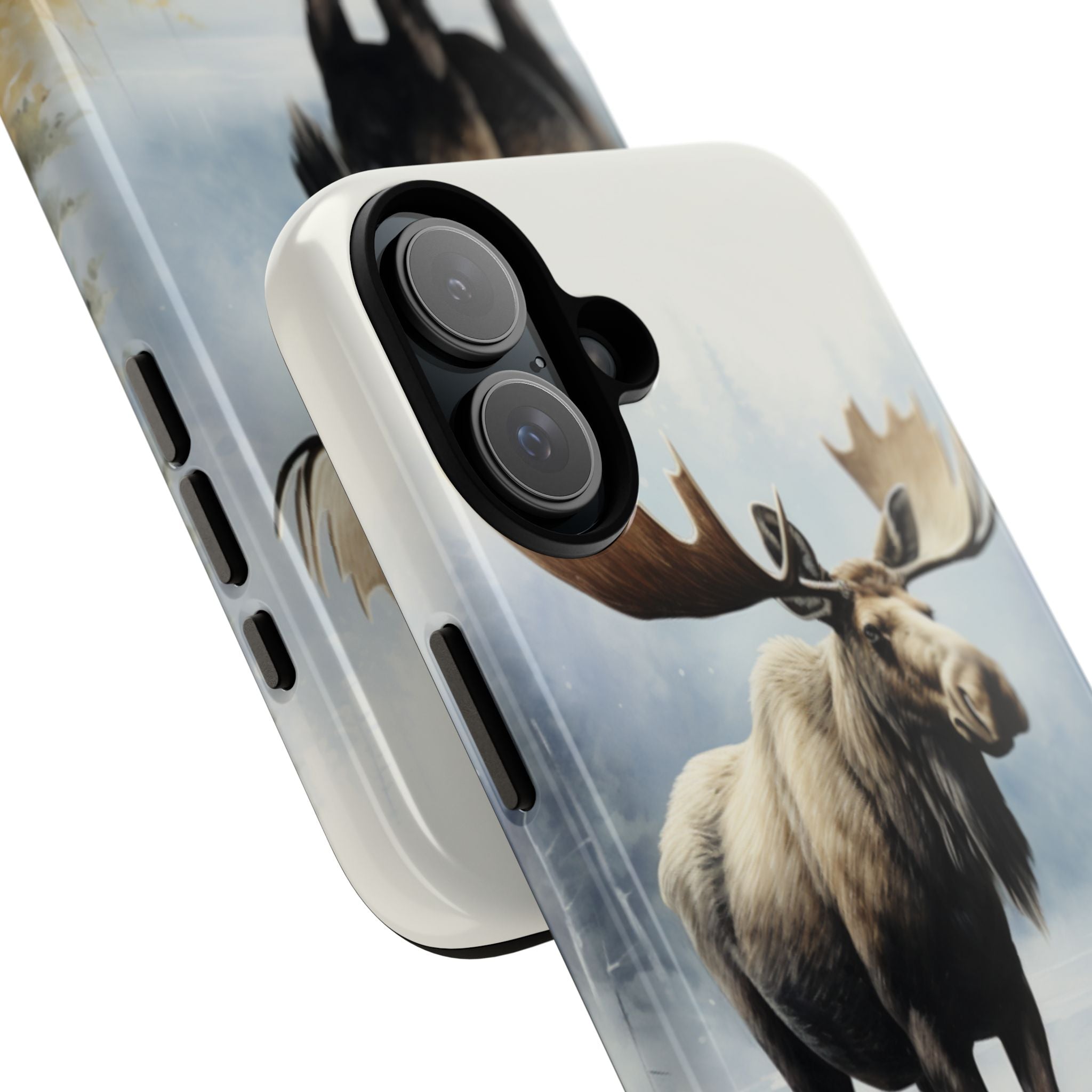 Moose Reflection iPhone 16 Plus Case - Tough