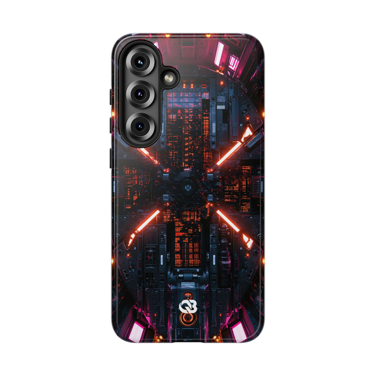 Cybernetic Reactor Core · Tough Phone Case for Samsung · Black