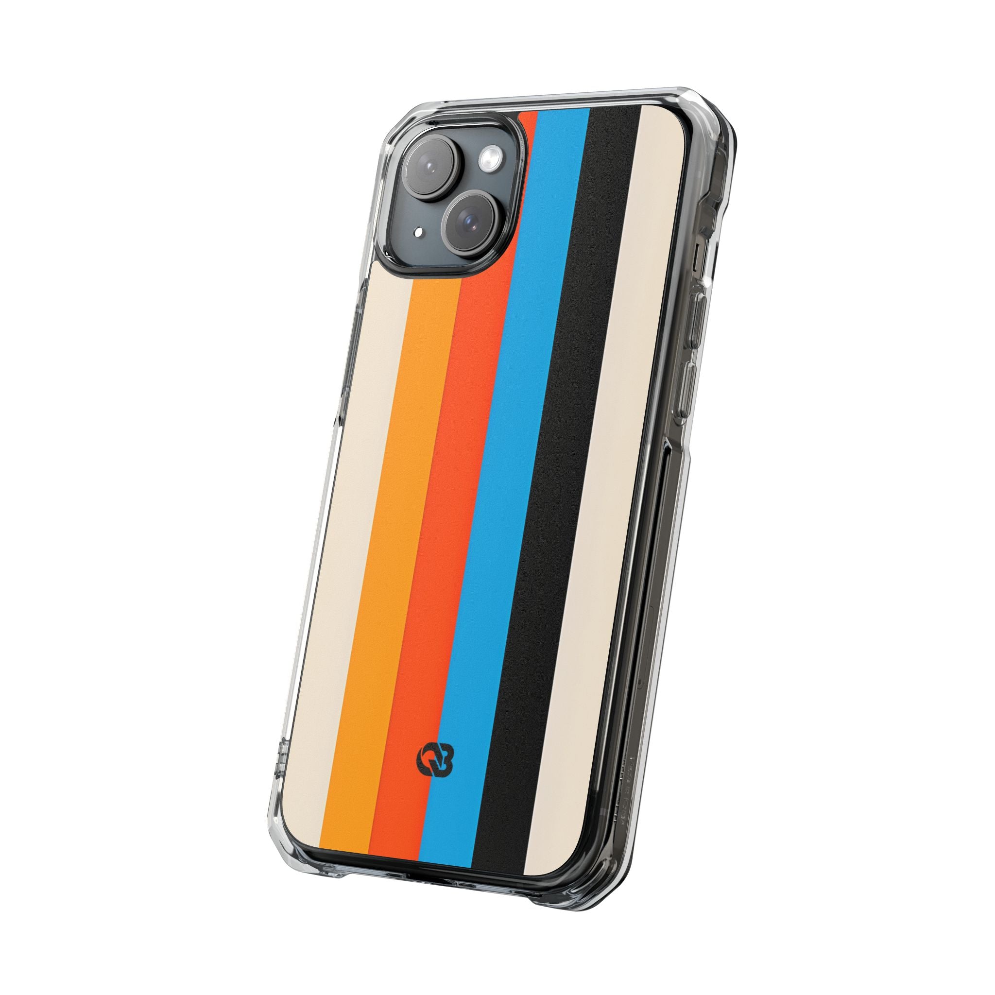 Retro Racing Stripes · Impact Custodia per iPhone · Magsafe