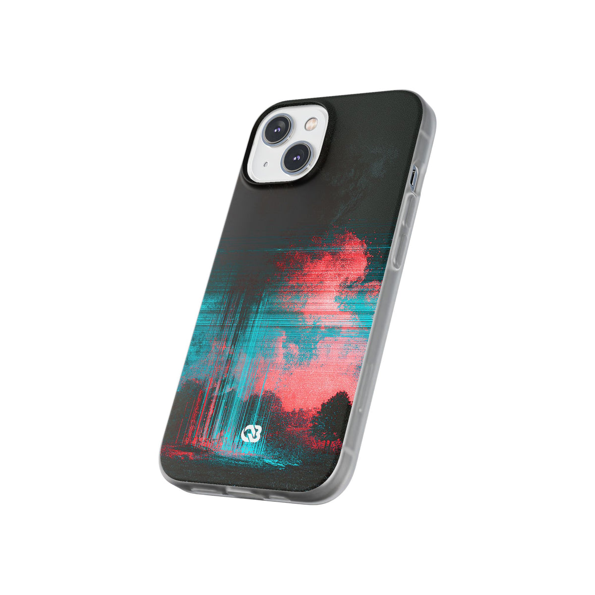 Digital Signal Drift · Lite Phone Case for iPhone · Black