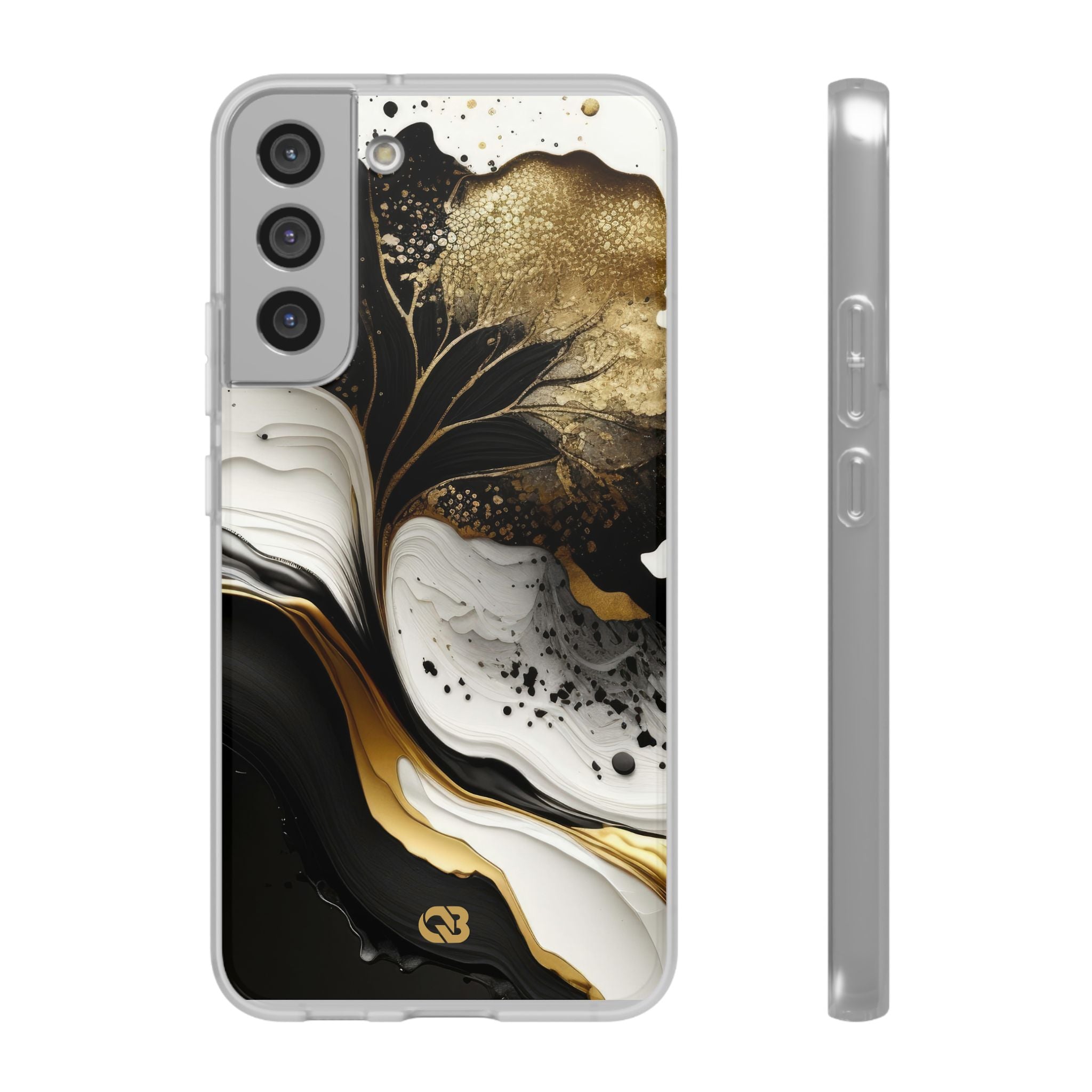 Molten Onyx Gold · Soft Handyhülle für Samsung