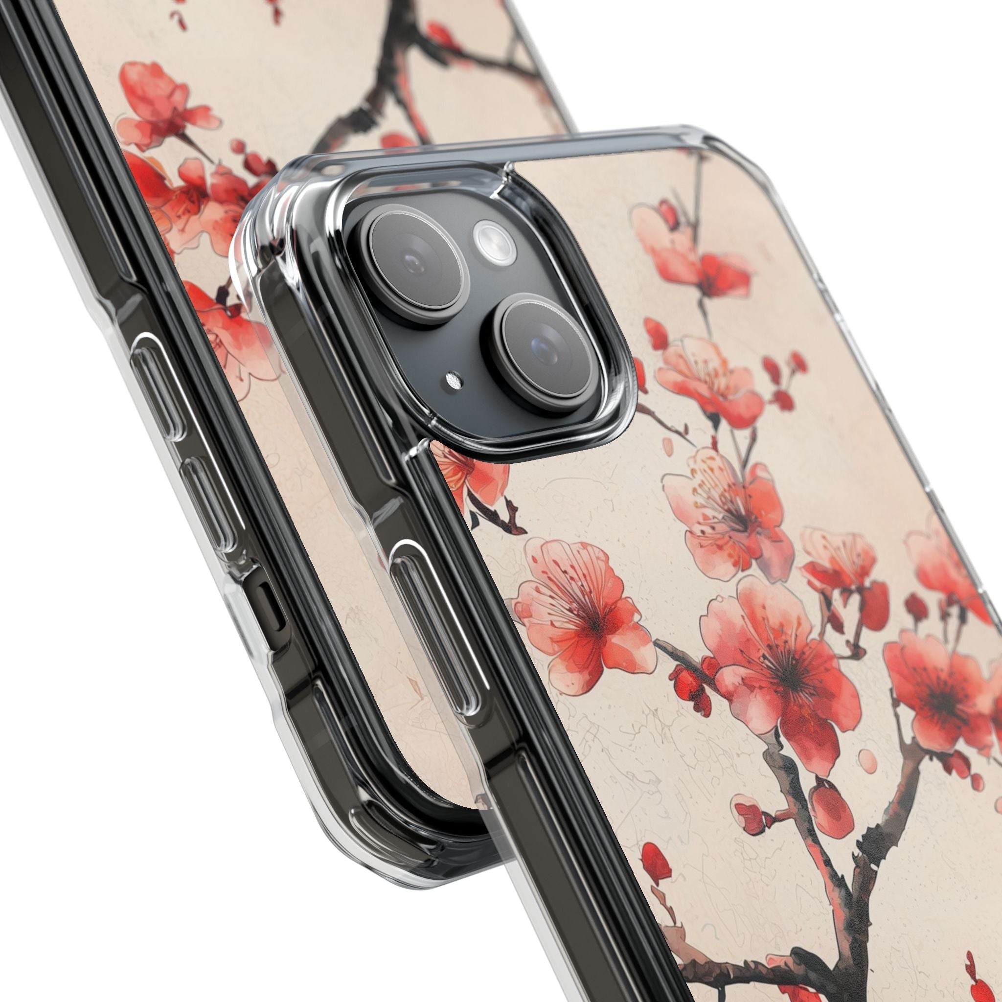 Blossom Shadow iPhone 15 Plus Case - Impact