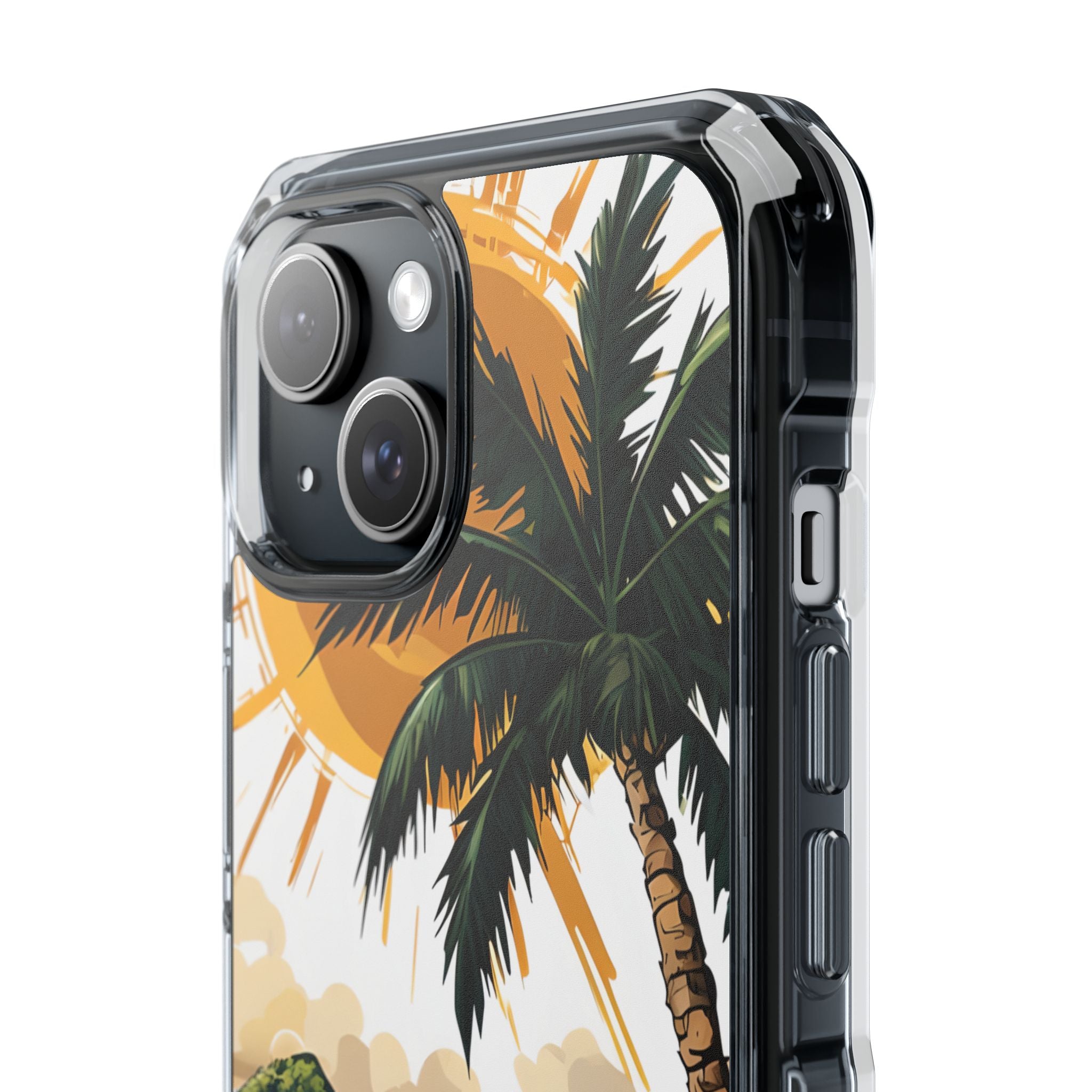 Palm Shade Radiance iPhone 15 Case - Impact