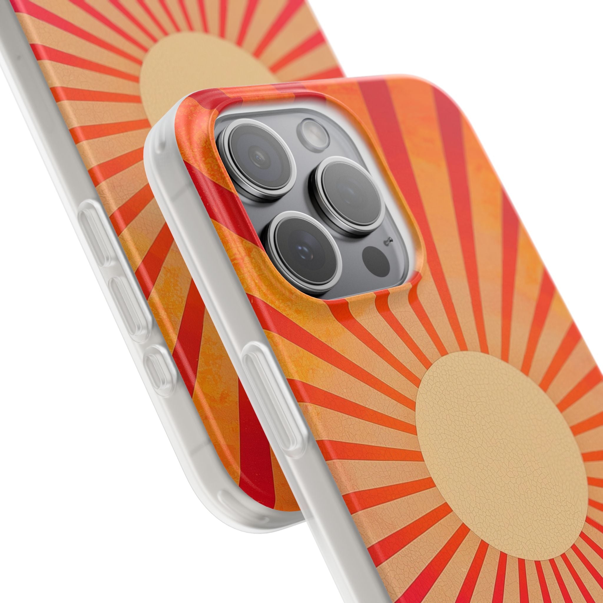Sunburst Radiance iPhone 15 Pro Max Case - Soft