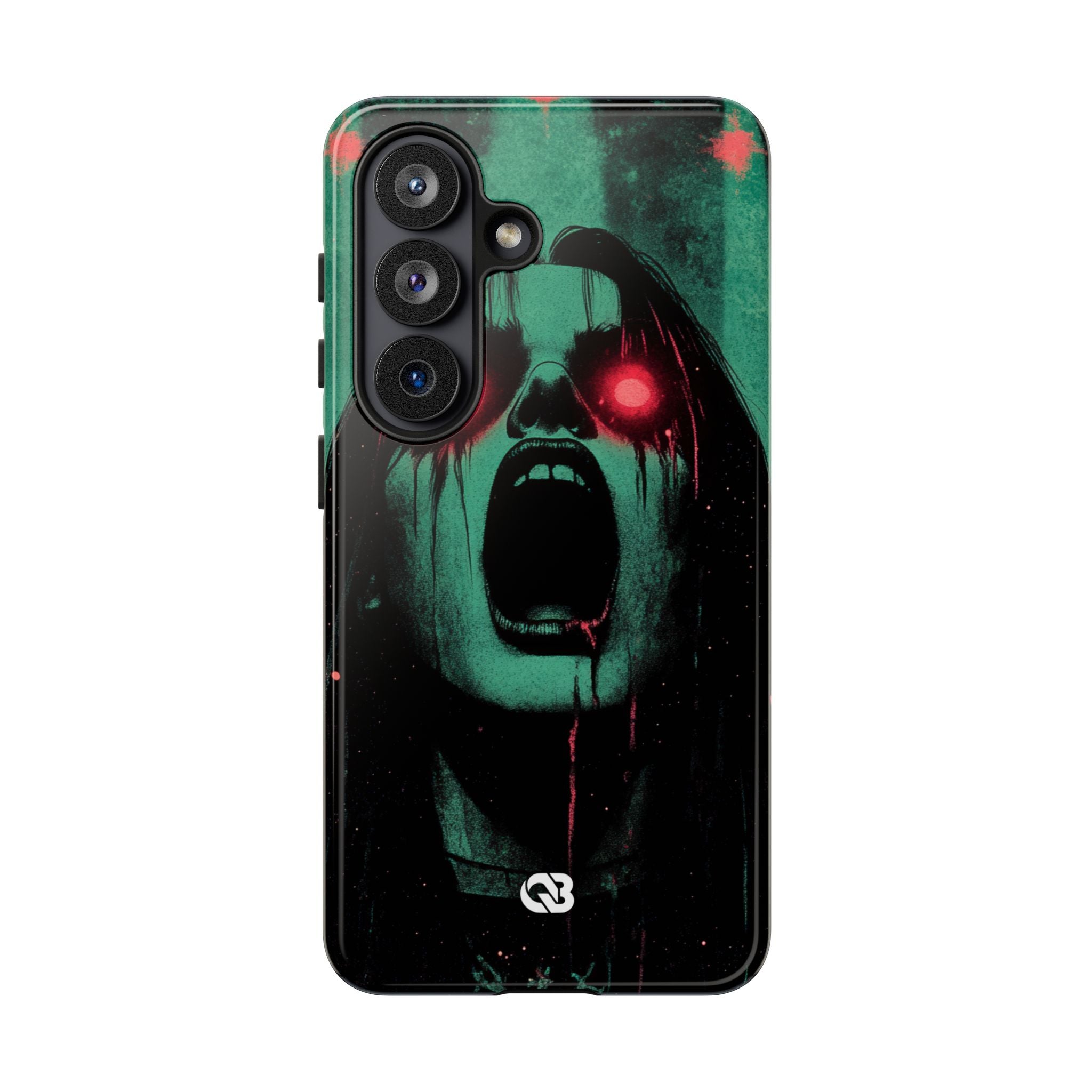 Crimson Emerald Scream · Tough Phone Case for Samsung