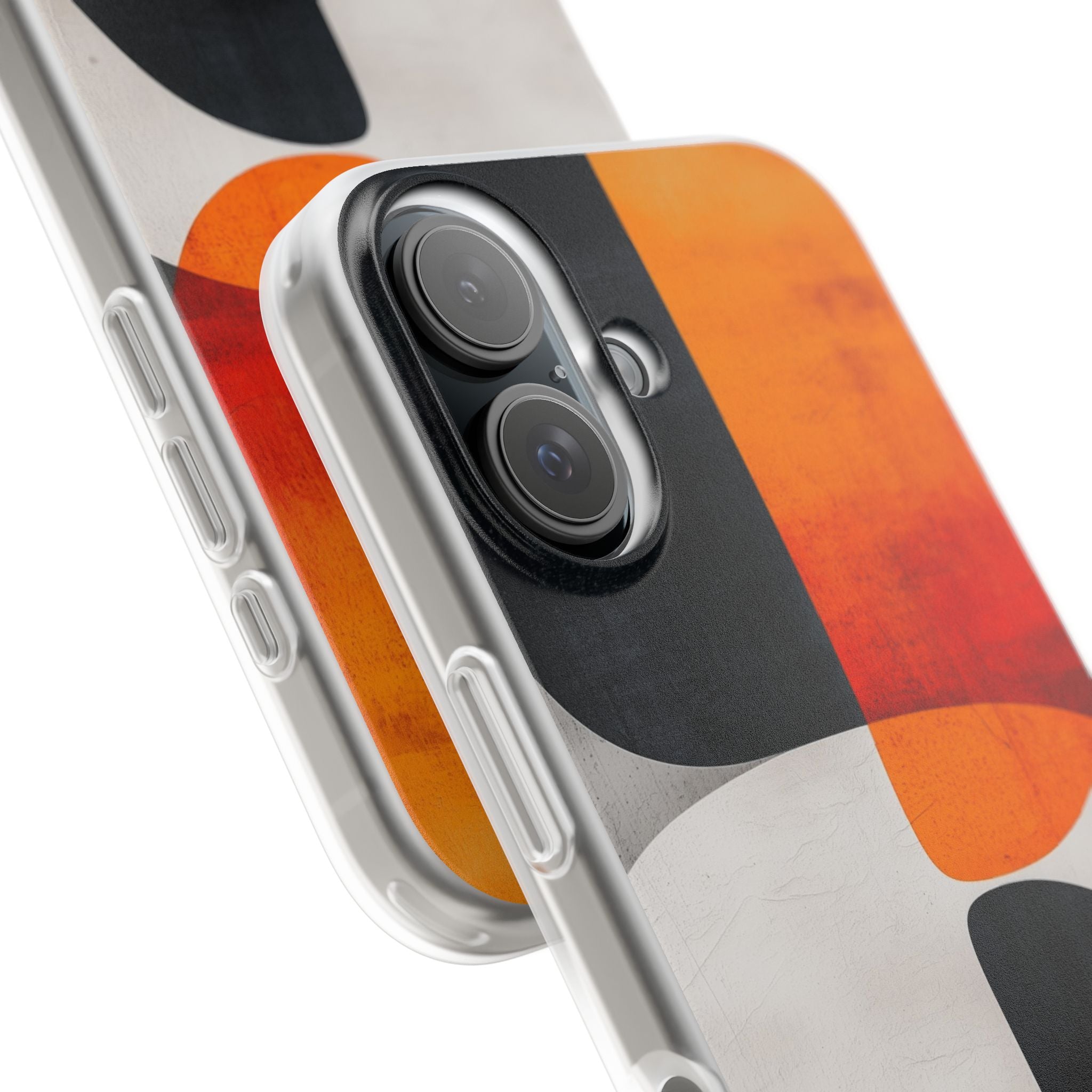 Burnt Amber Flow · Soft Phone Case for iPhone