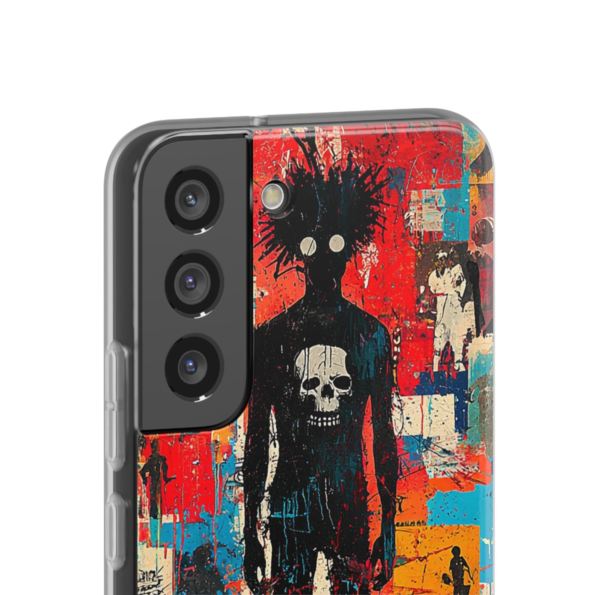 Terävä pääkallo siluetti Samsung S22 - Soft