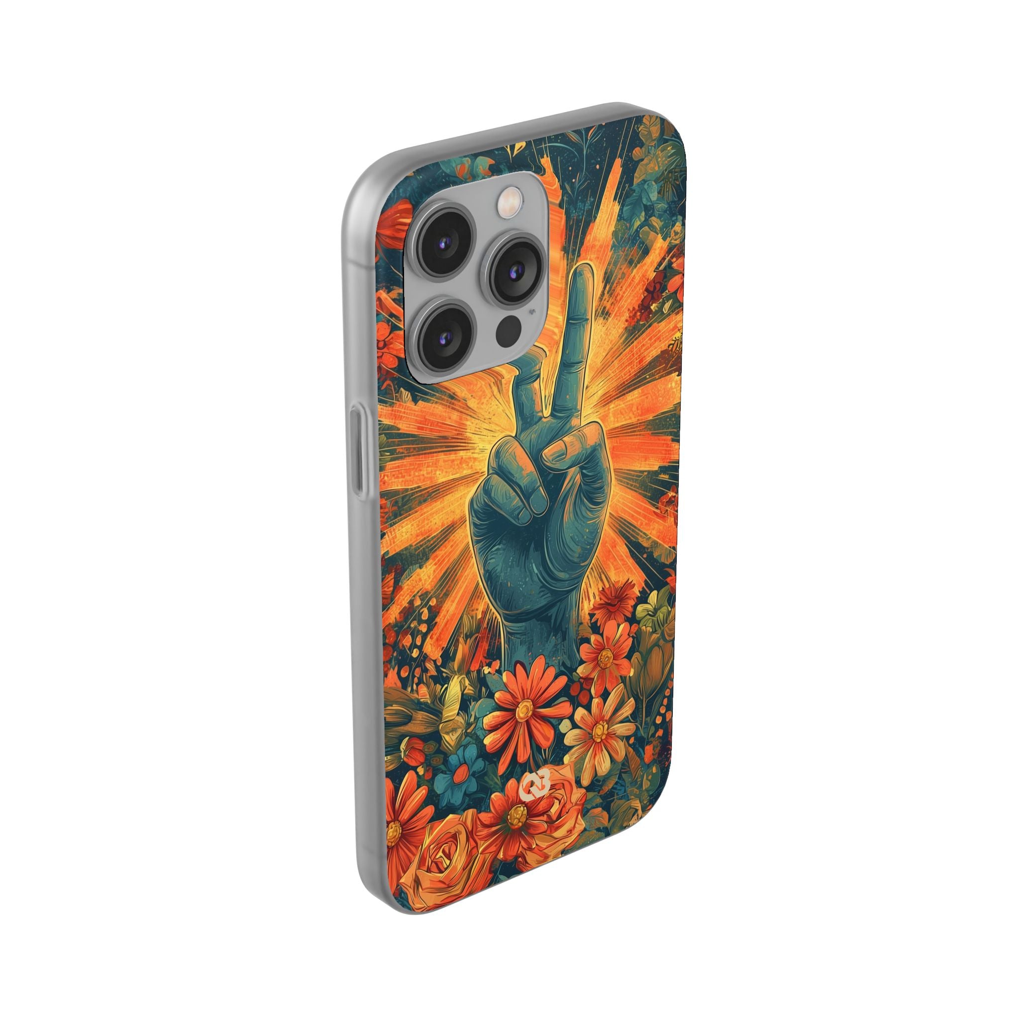 Radiant Peace Bloom · Soft Phone Case for iPhone
