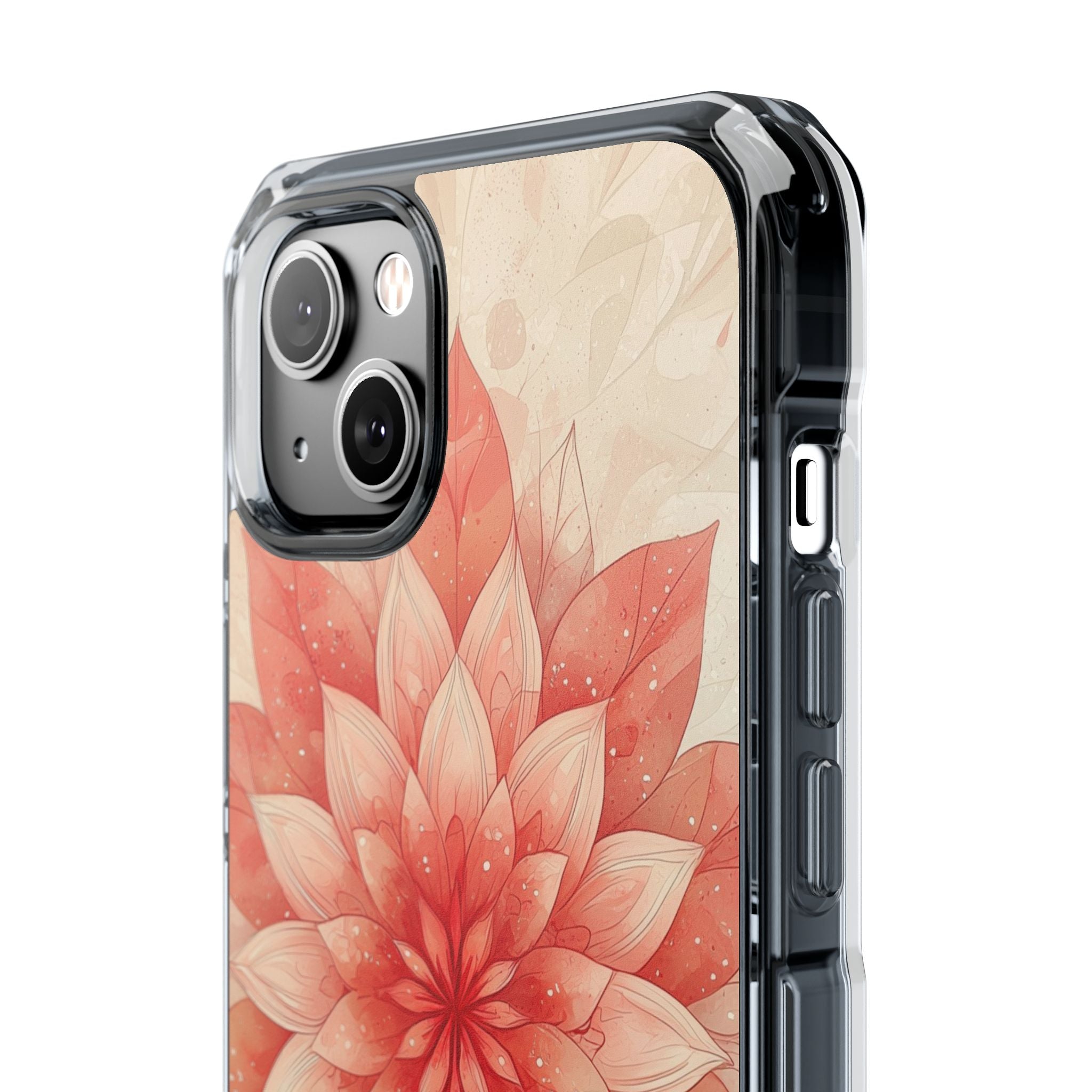 Coral Layered Bloom · Impact Phone Case for iPhone · Magsafe