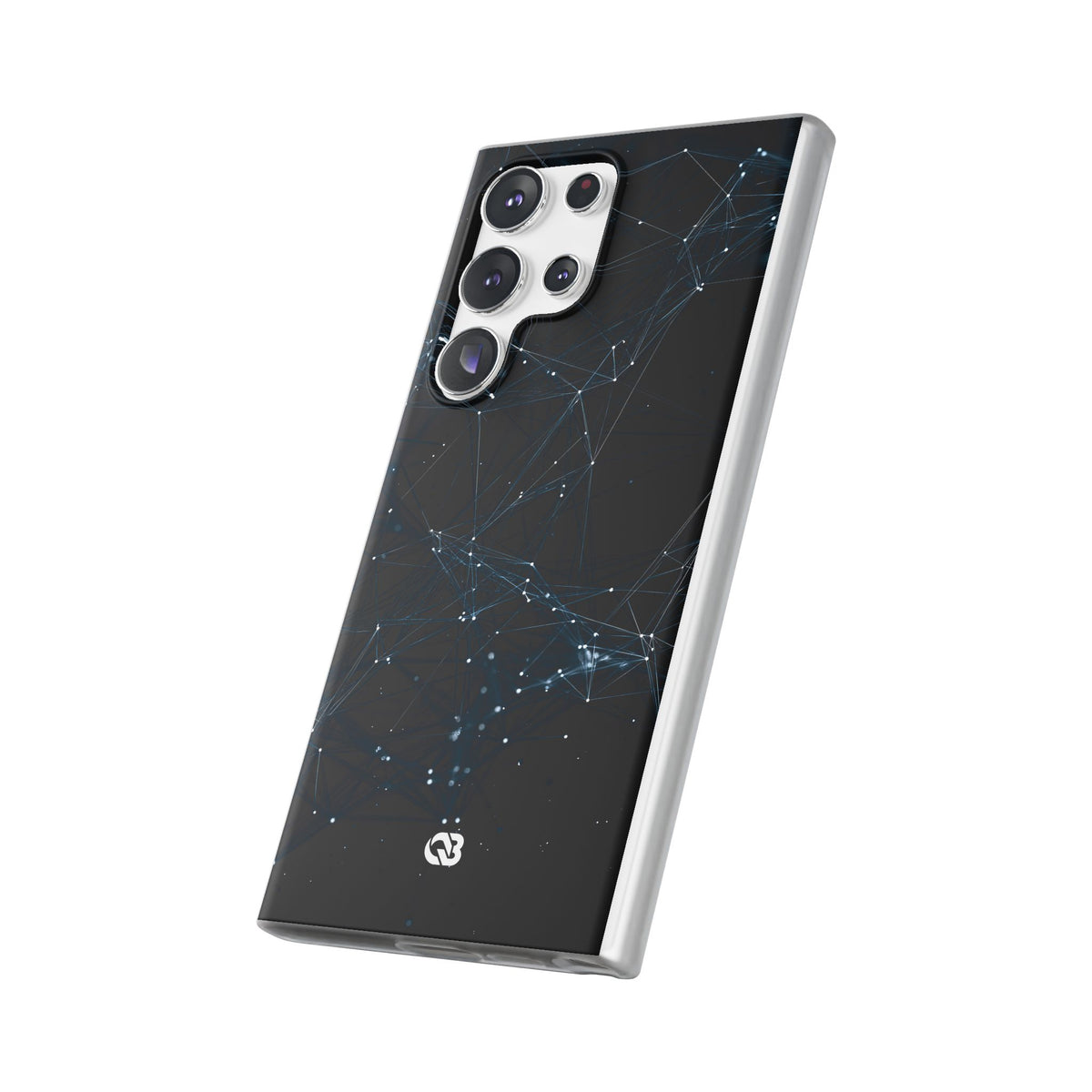 Black Lite Phone Case for Samsung - Arctic Neural Mesh
