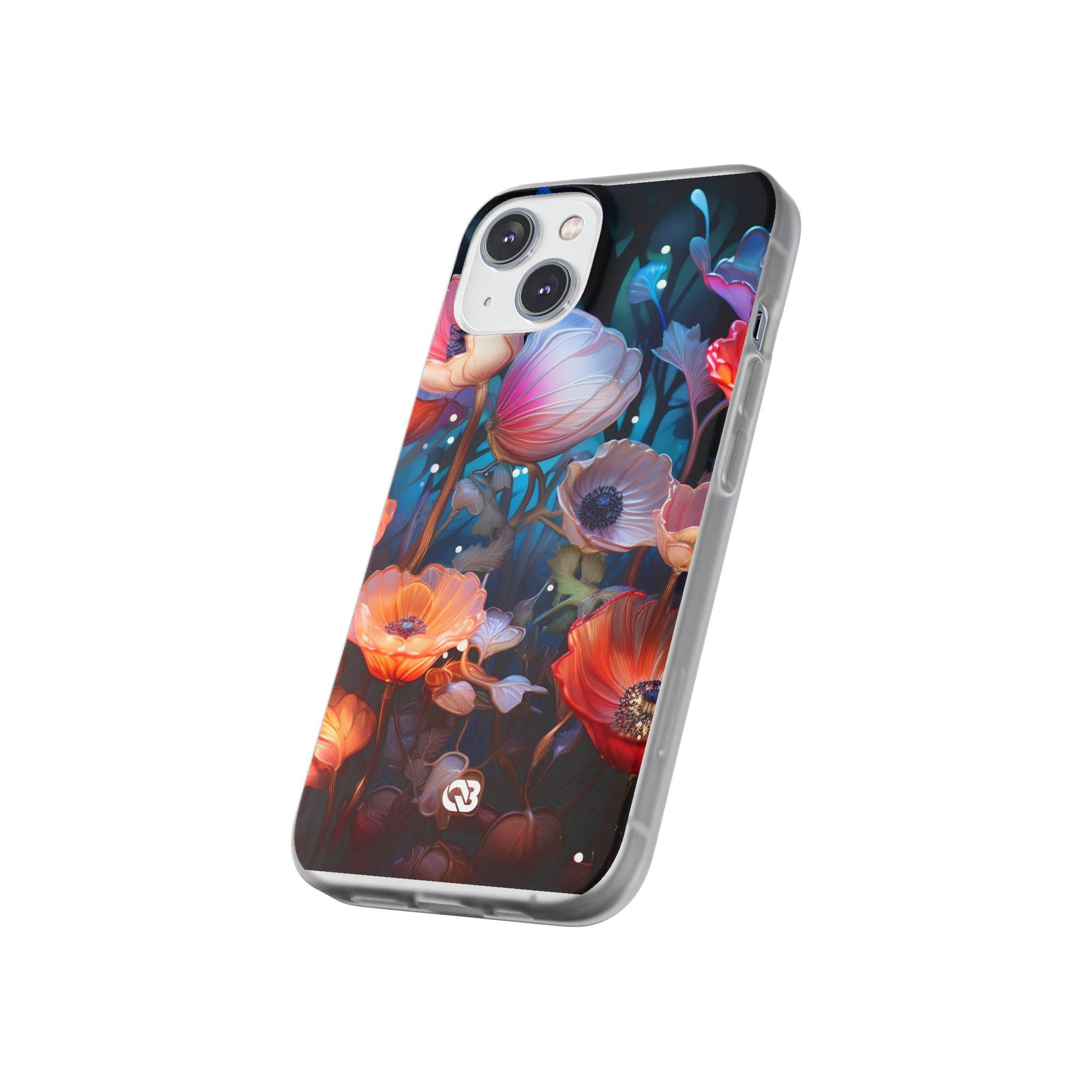 Luminous Poppy Glade · Soft Capa para iPhone