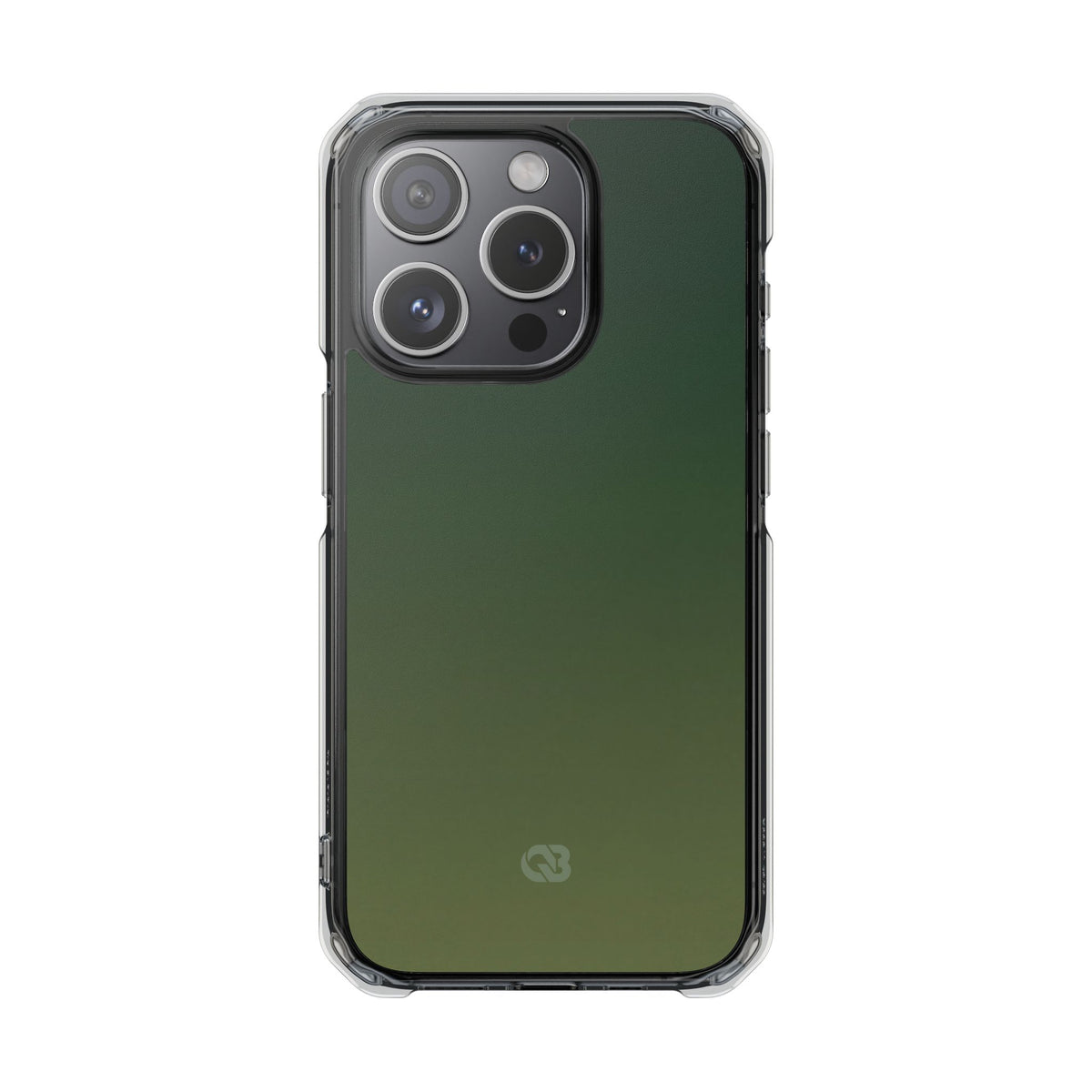 Green Impact MagSafe Phone Case for iPhone - Shadow Moss Grain