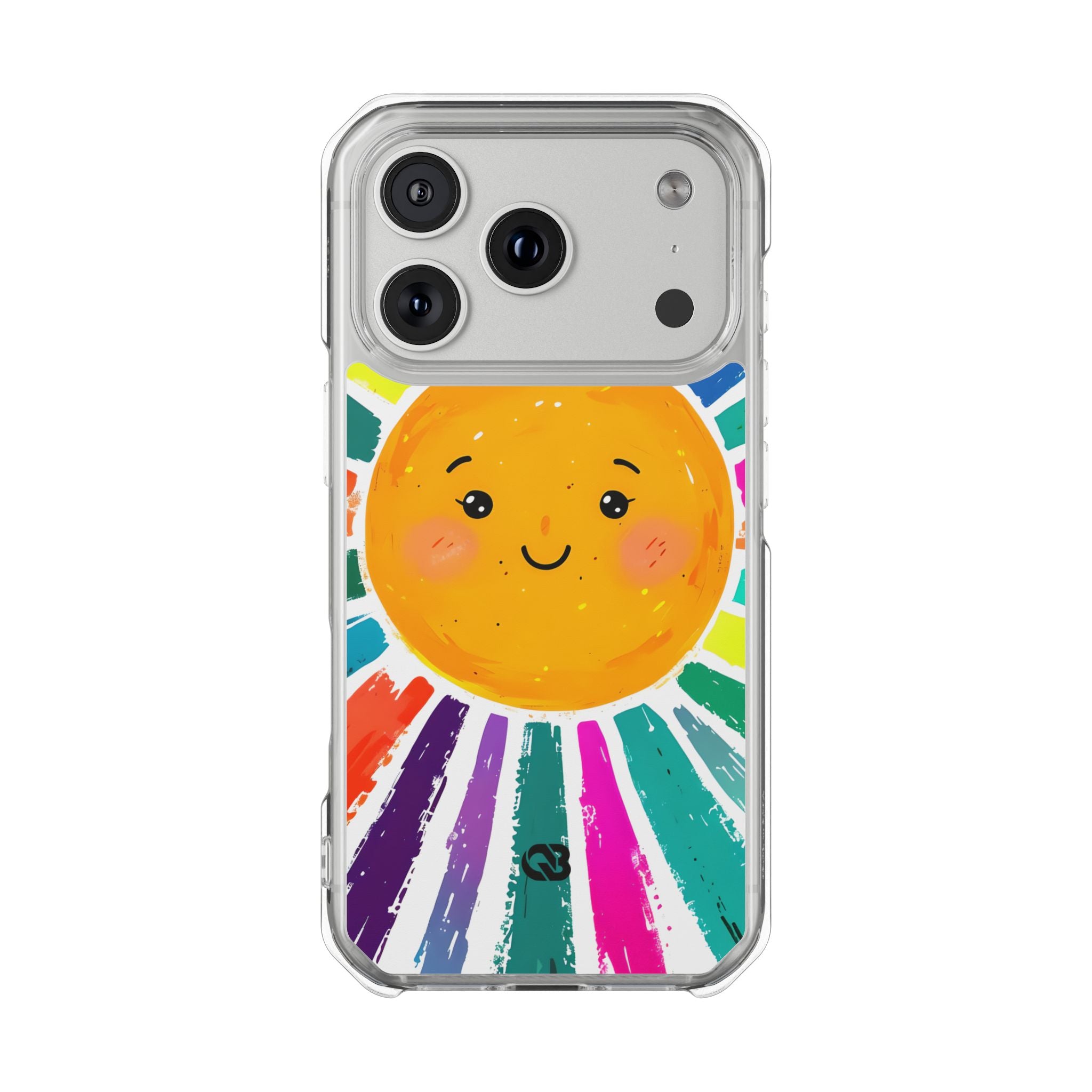 Vibrant Solar Smile · Impact Phone Case for iPhone · Magsafe