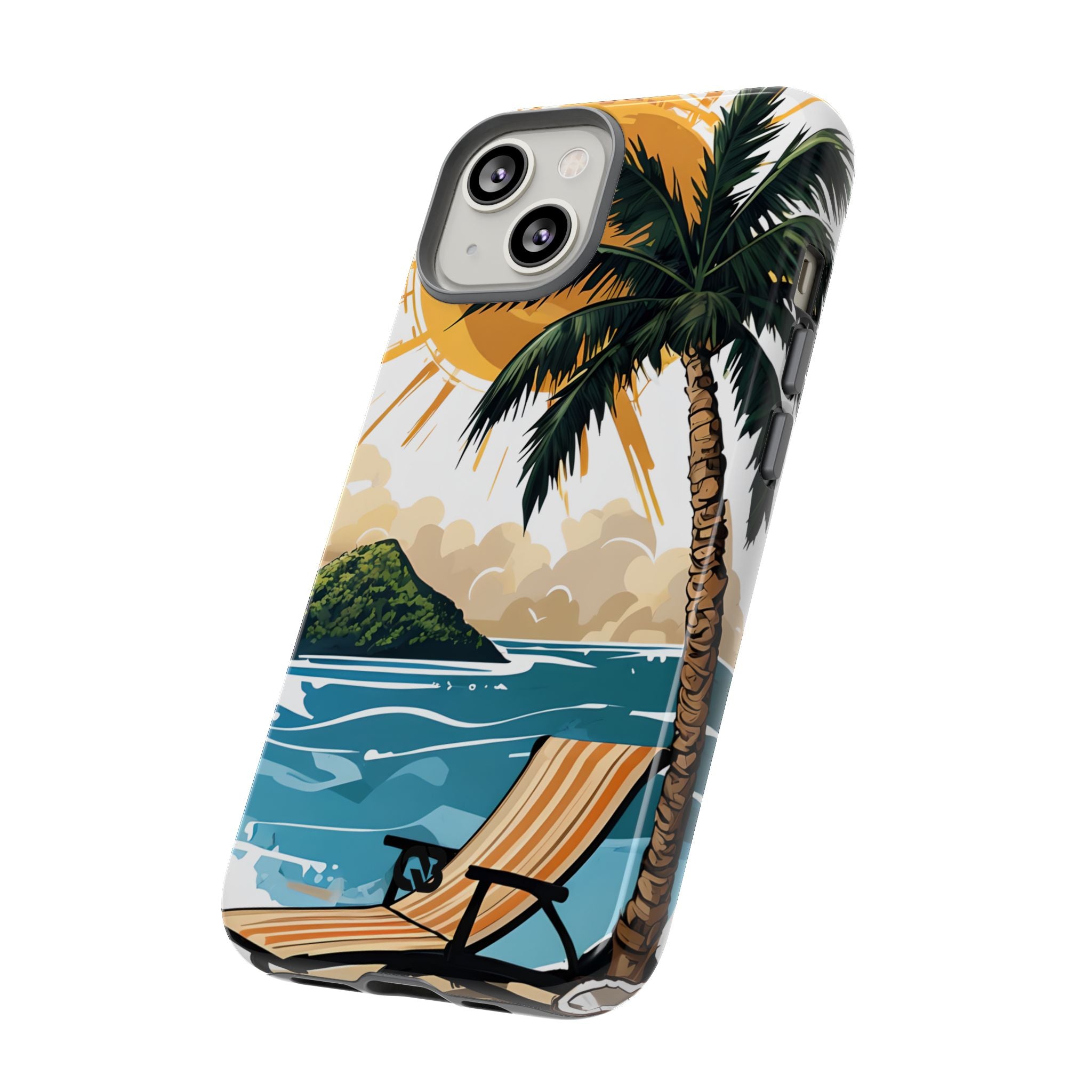 Radiant Coast Solitude · Tough Handyhülle für iPhone