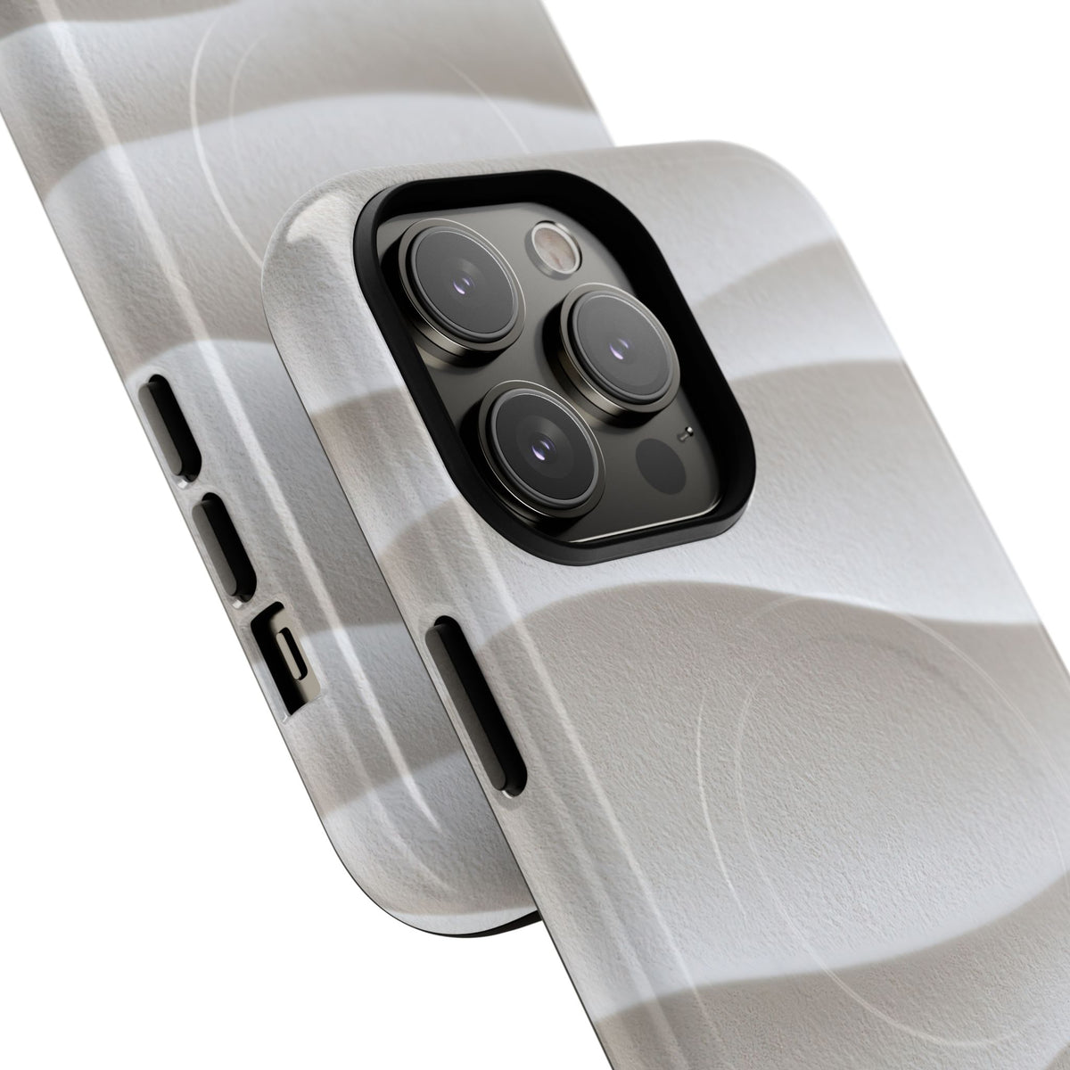 Sculpted Dune Relief · Tough 2.0 Magnetic Phone Case for iPhone · White