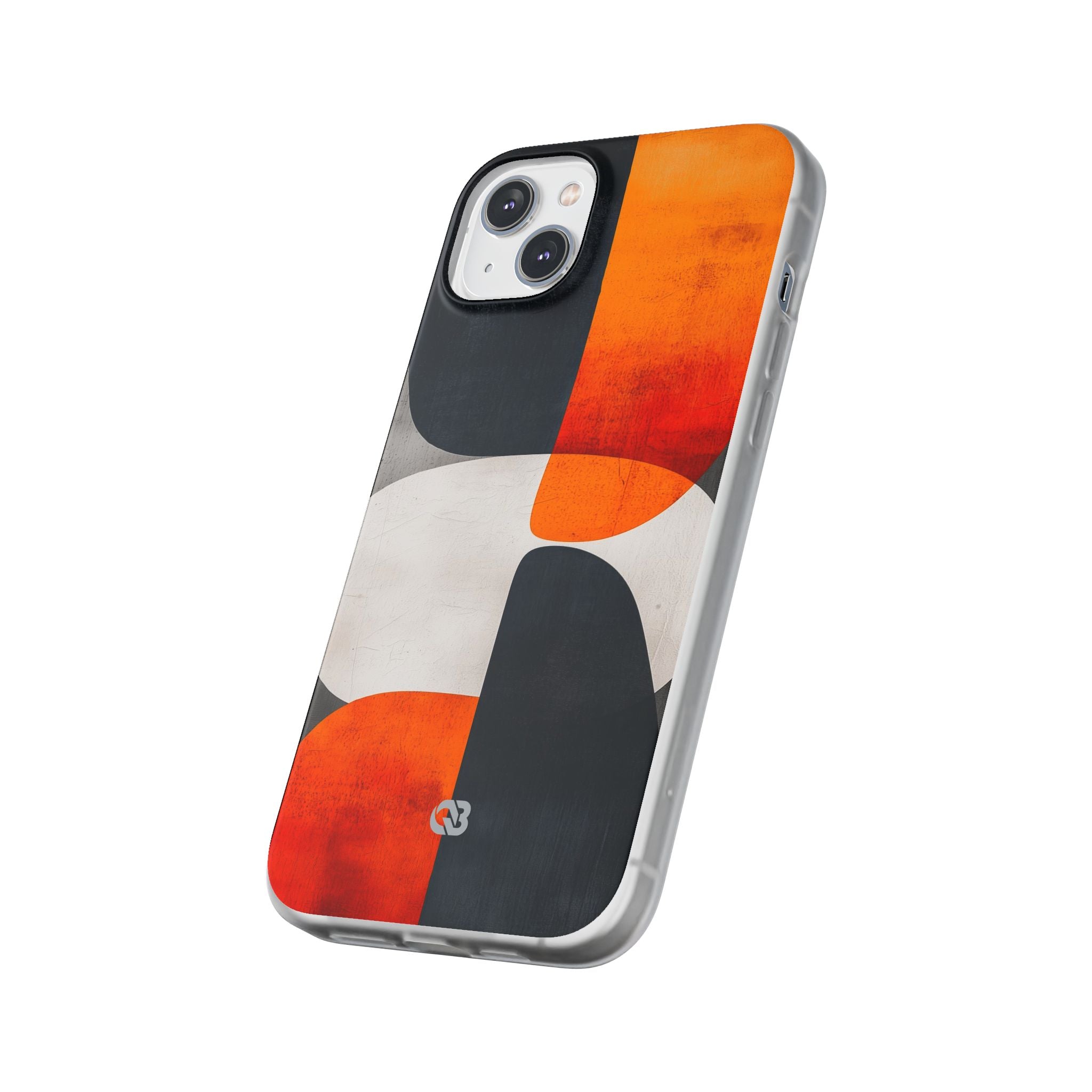 Burnt Amber Flow · Soft Phone Case for iPhone