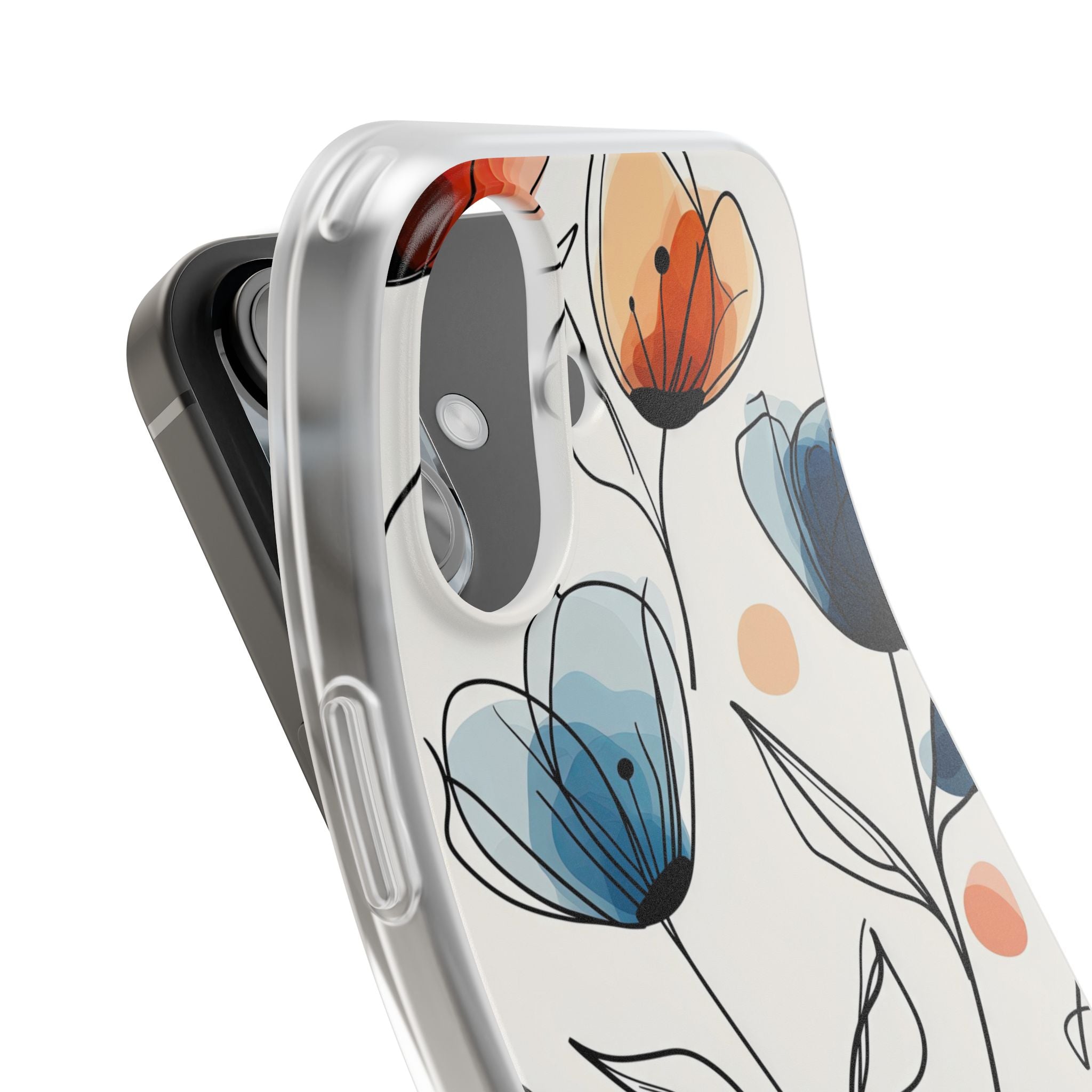 Ink Watercolor Tulips · Soft