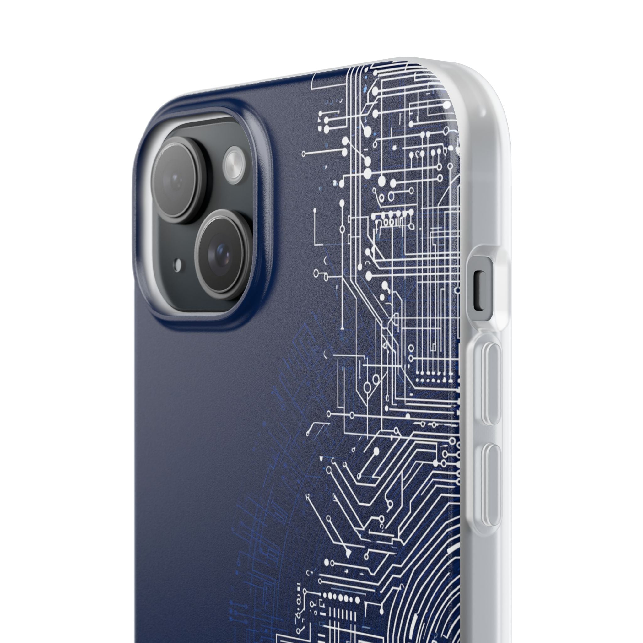 Blue Lite Phone Case for iPhone - Cobalt Circuit Logic
