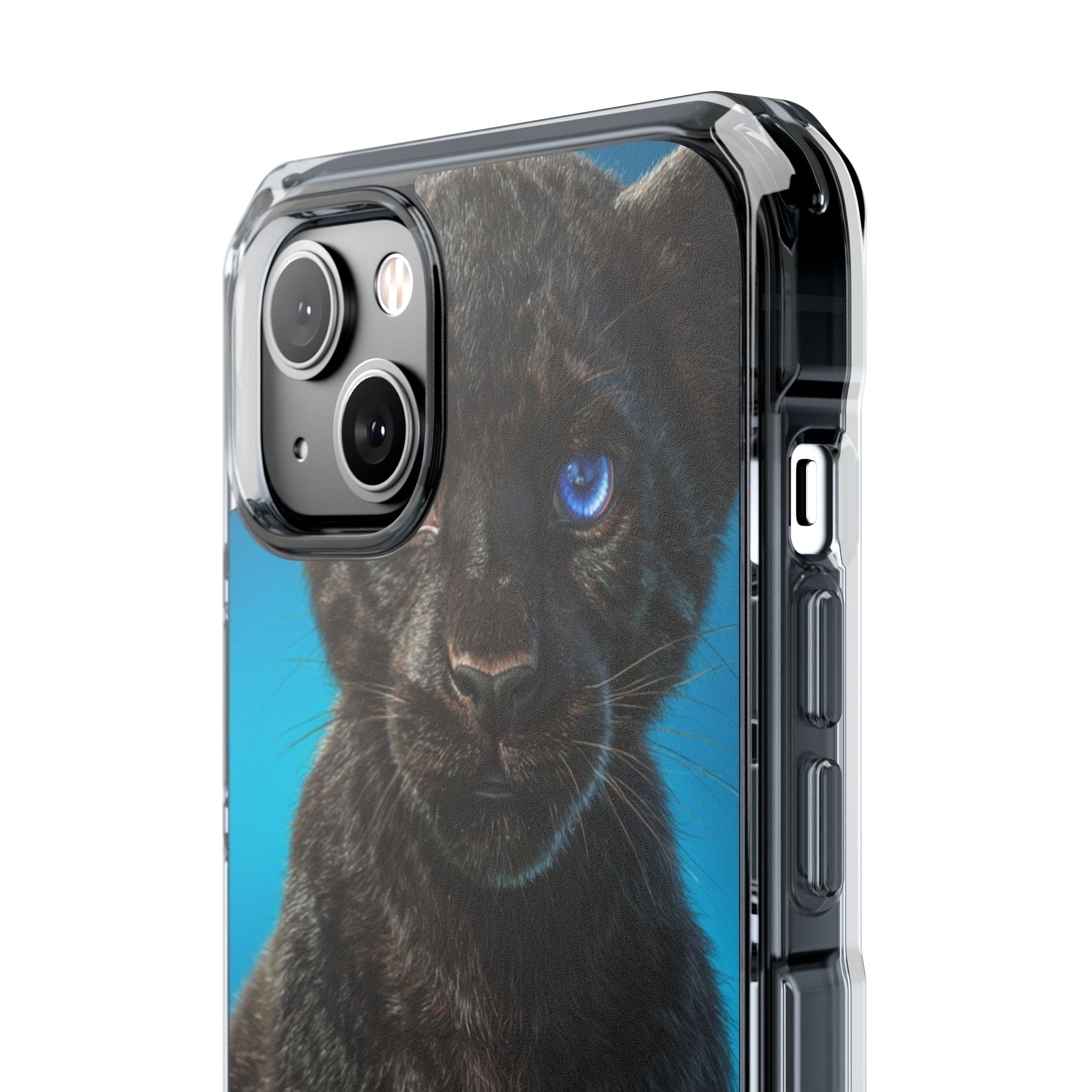 Sapphire Gaze Panther · Impact Phone Cover for iPhone · Magsafe