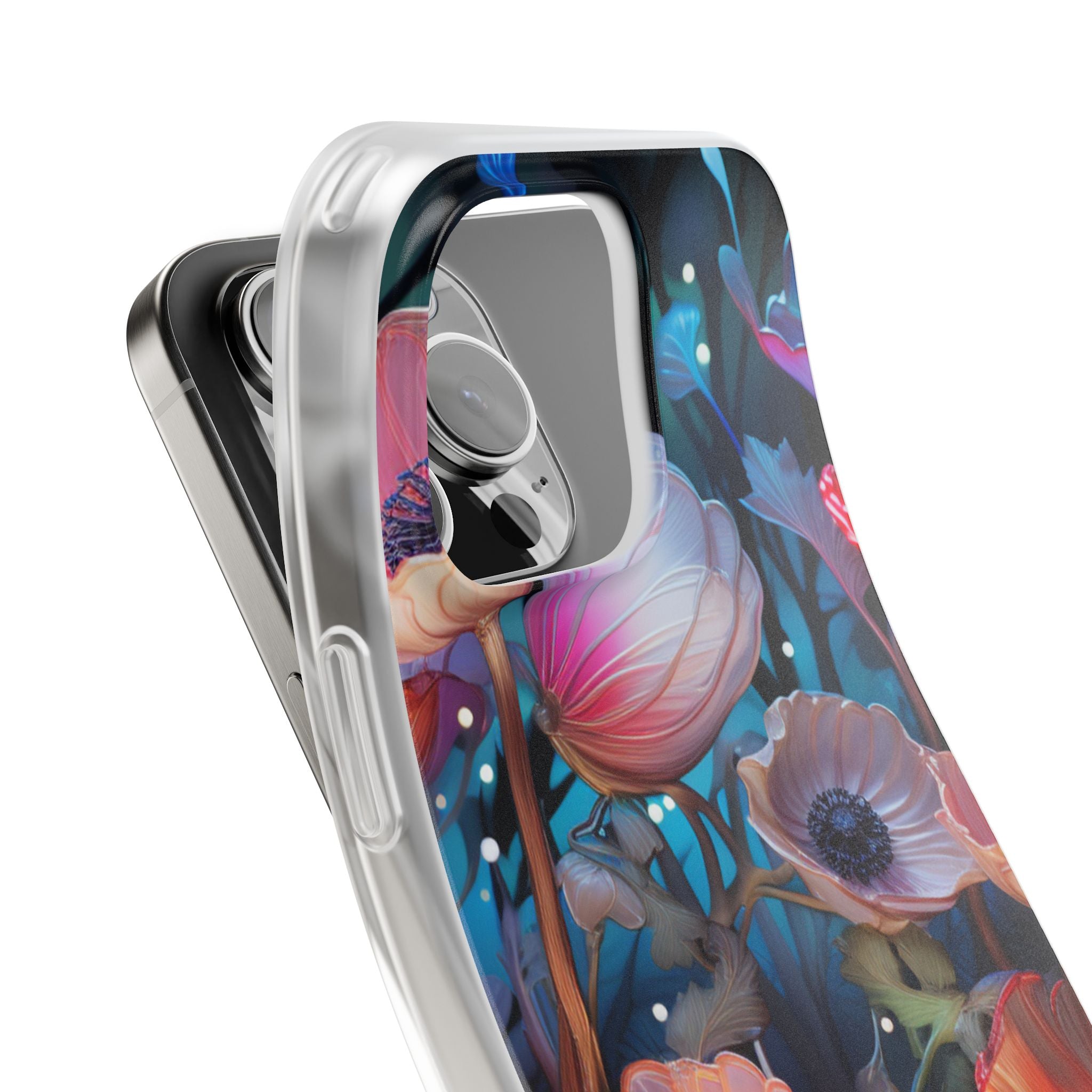 Translucent Bloom iPhone 16 Pro Max Case - Soft