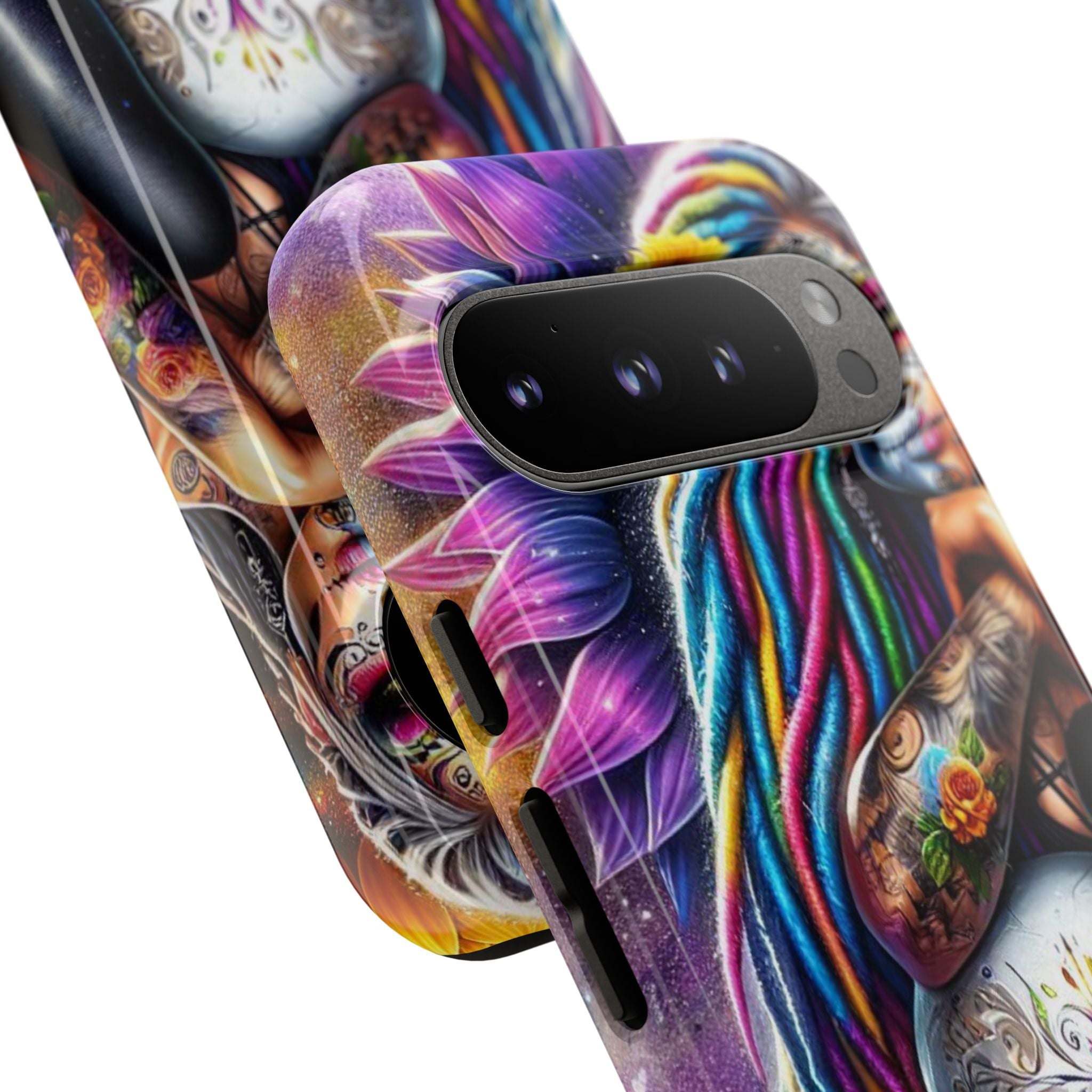 Solros Skull Glow Google Pixel 9 Pro Case - Tough