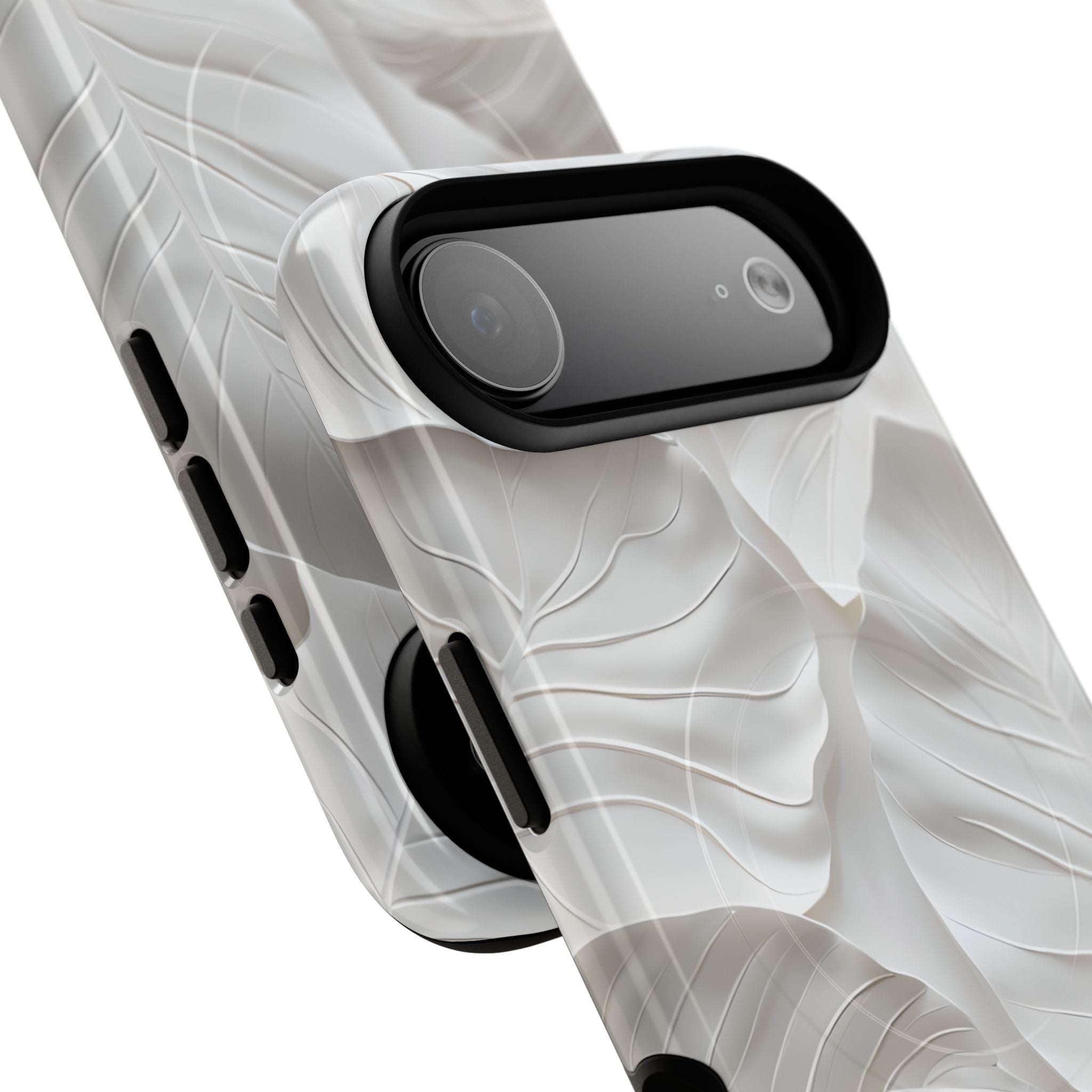Sculpted Ivory Leaves · Tough+ Θήκη για iPhone · Magsafe