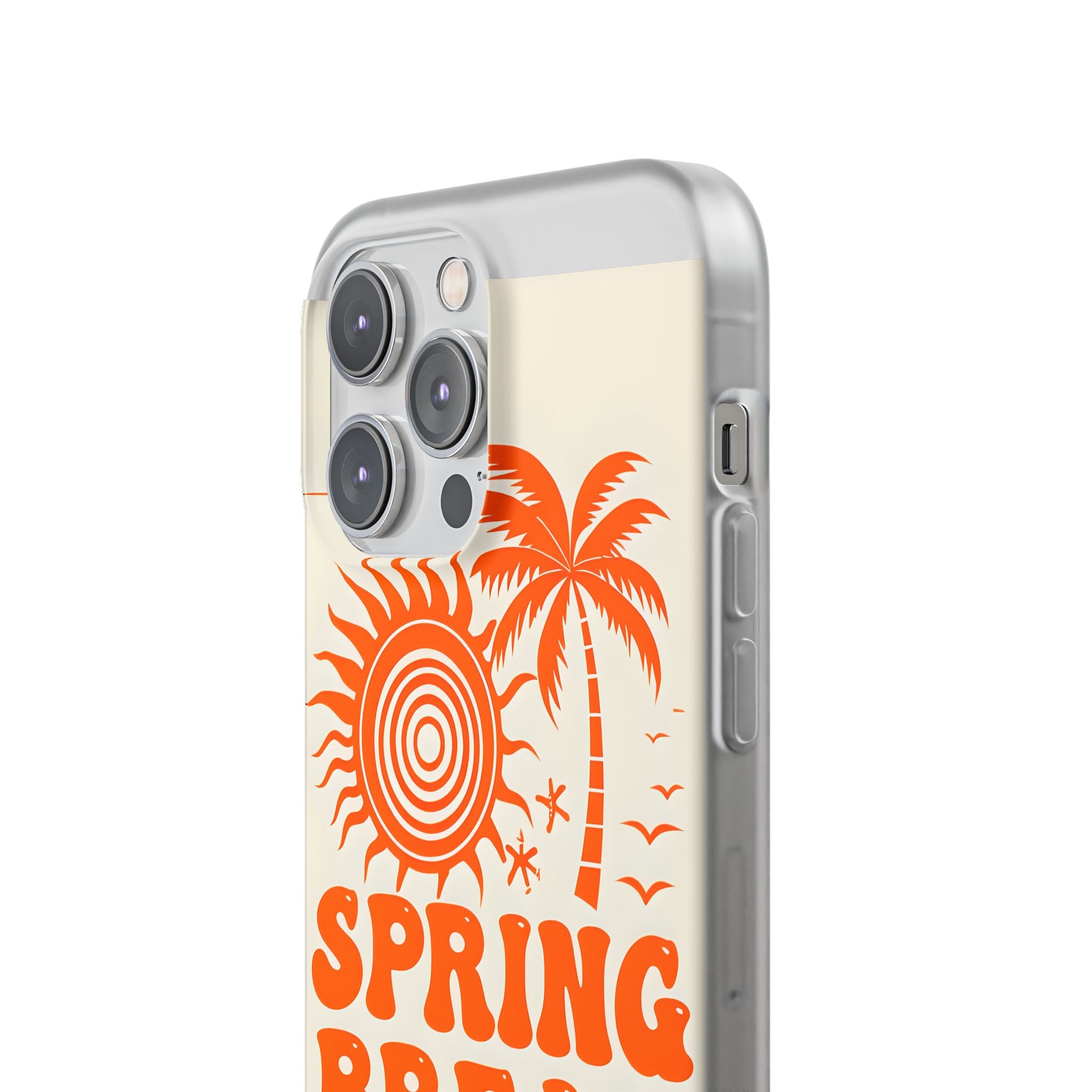 Retro Orange Tide · Soft Hoesje voor iPhone
