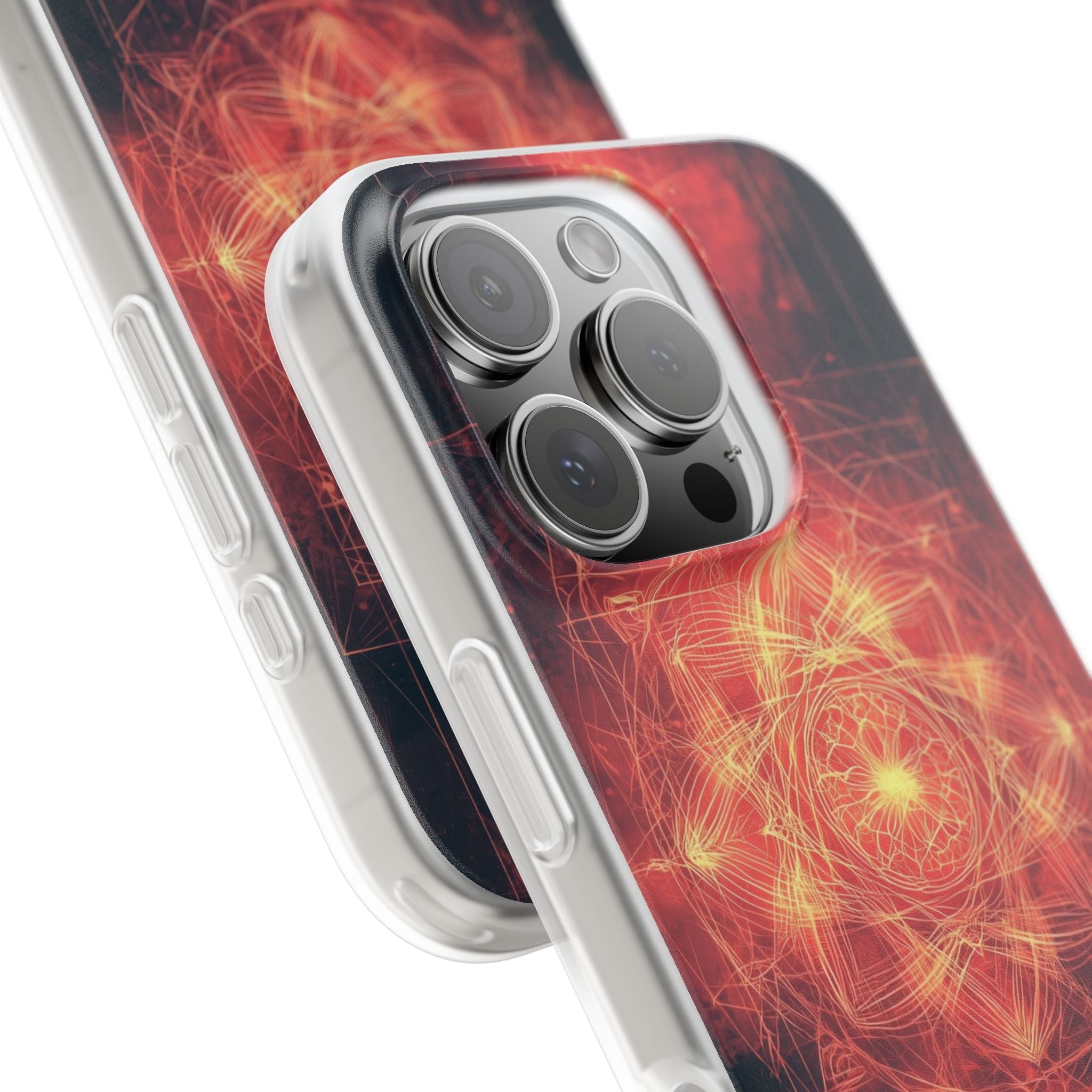 Radiant Mandala iPhone 16 Pro Skal - Mjukt