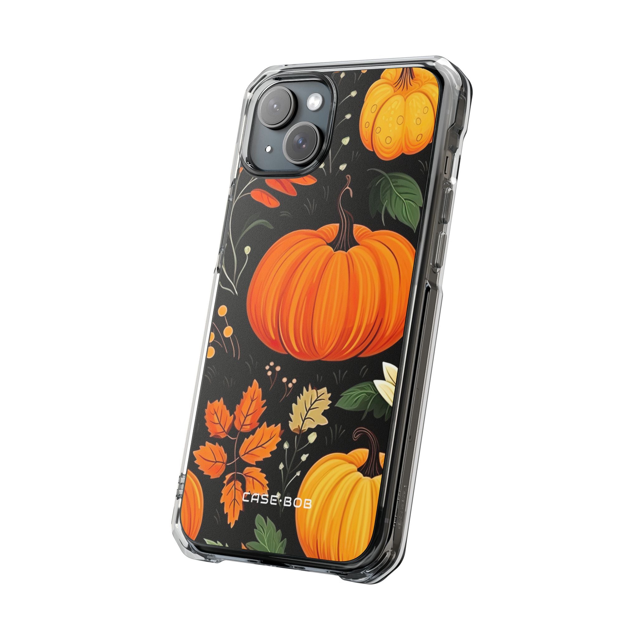 Pumpkin Glow iPhone 15 Plus Case - Impact