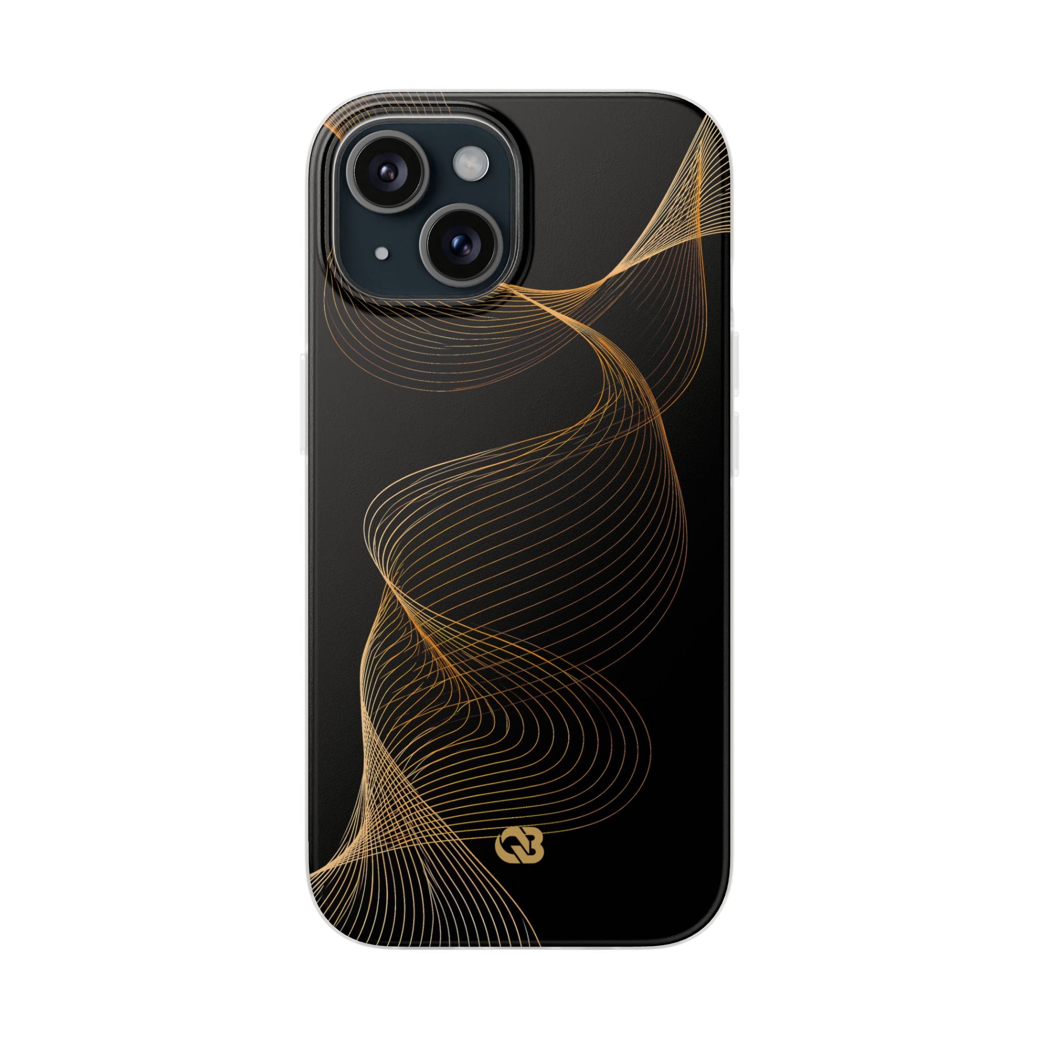 Gold Lite Phone Case for iPhone - Burnished Bronze Helix
