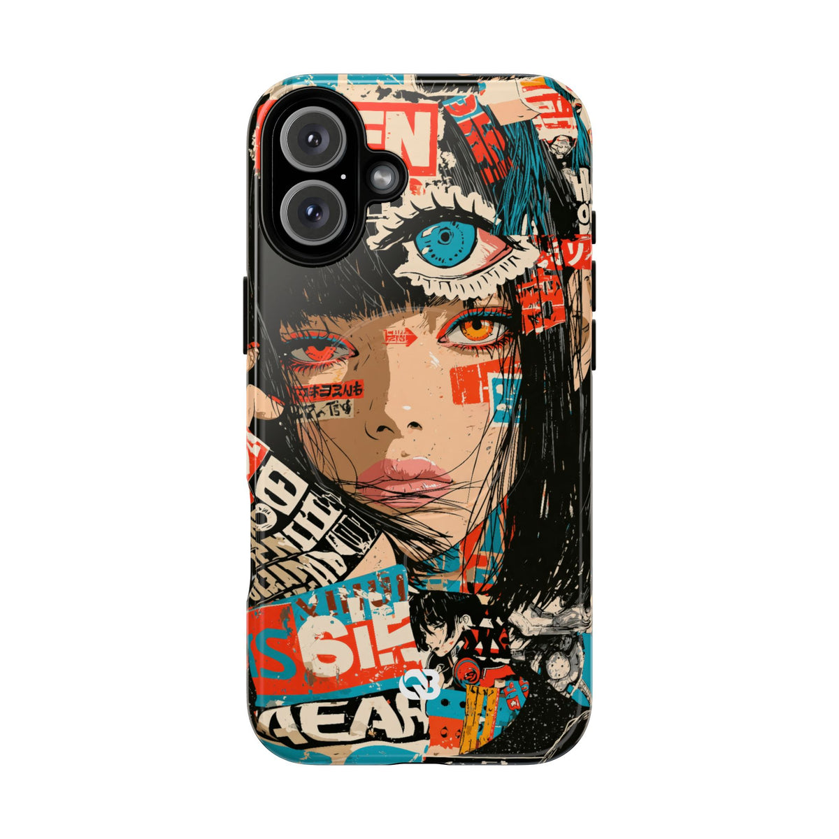 Shibuya Street Collage · Tough 2.0 Magnetic Phone Case for iPhone · Red