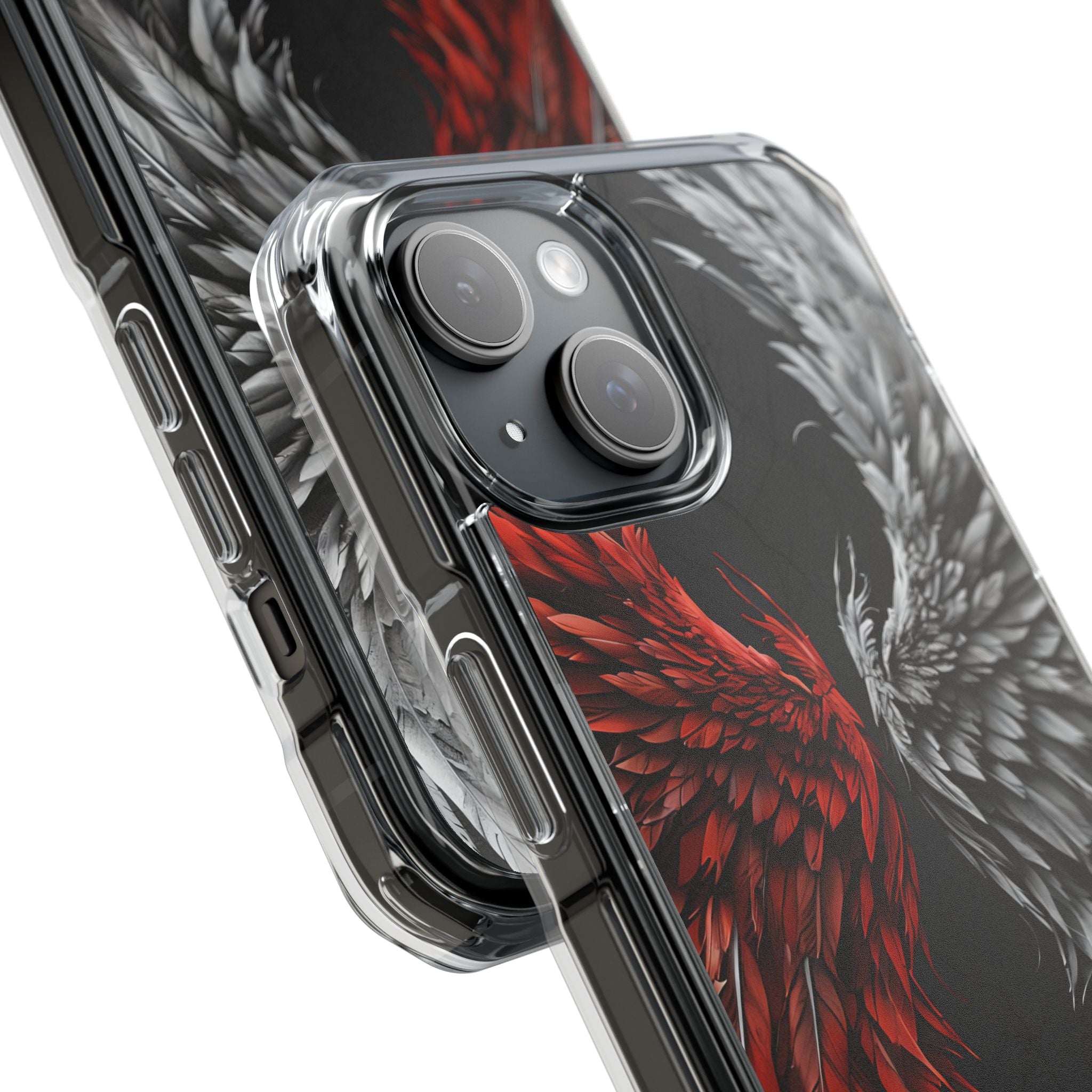 Split Crimson Wing · Impact Phone Case for iPhone · Magsafe
