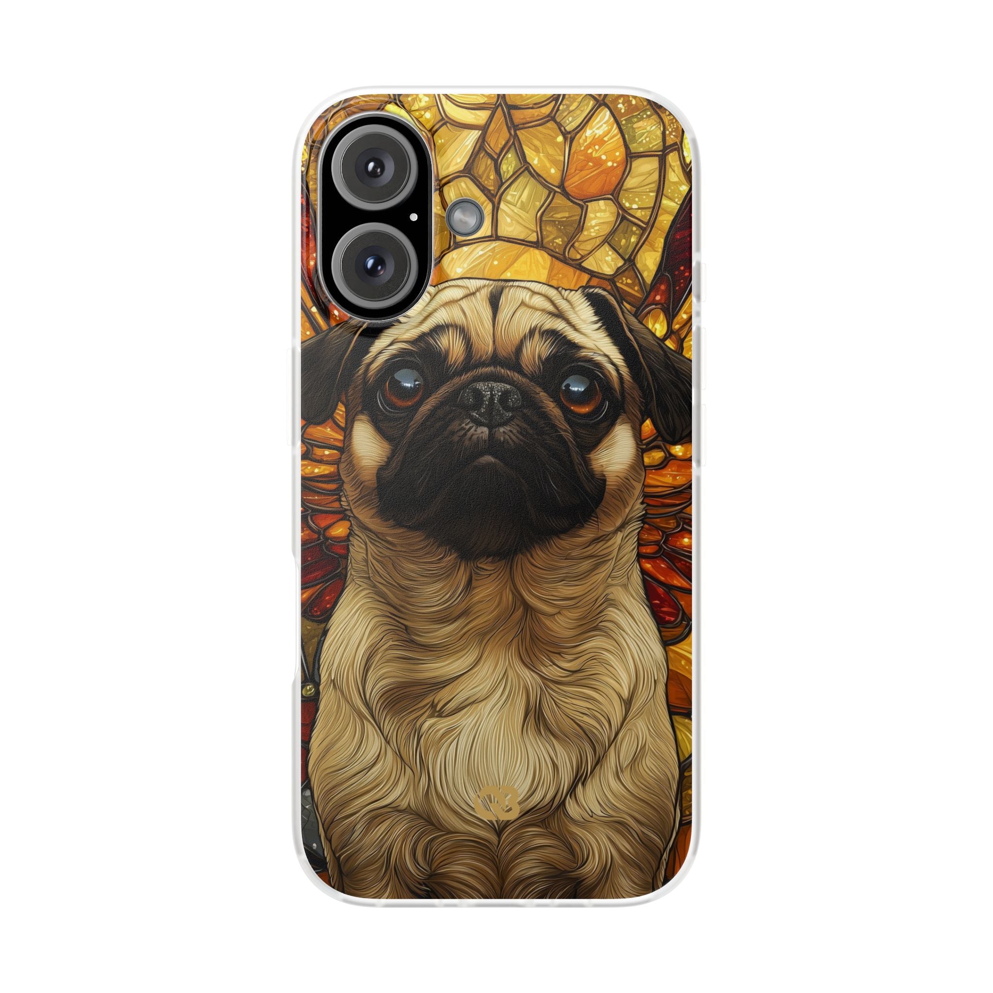 Amber Pug Divinity · Soft Case for iPhone