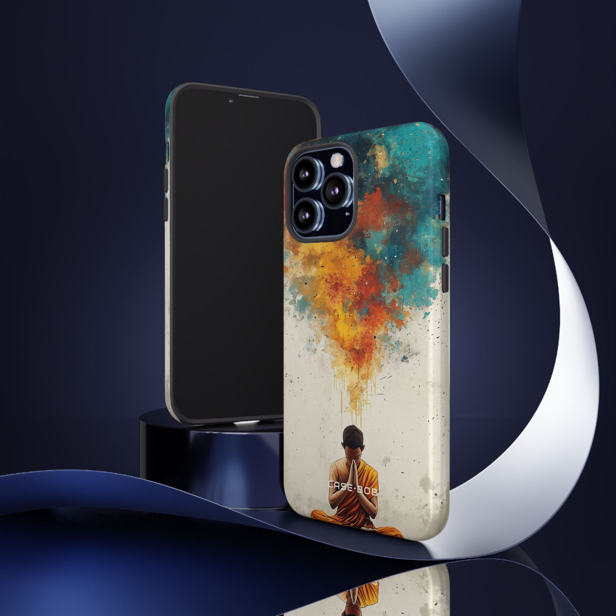 Meditative Glow iPhone 13 Pro Max Case - Tough