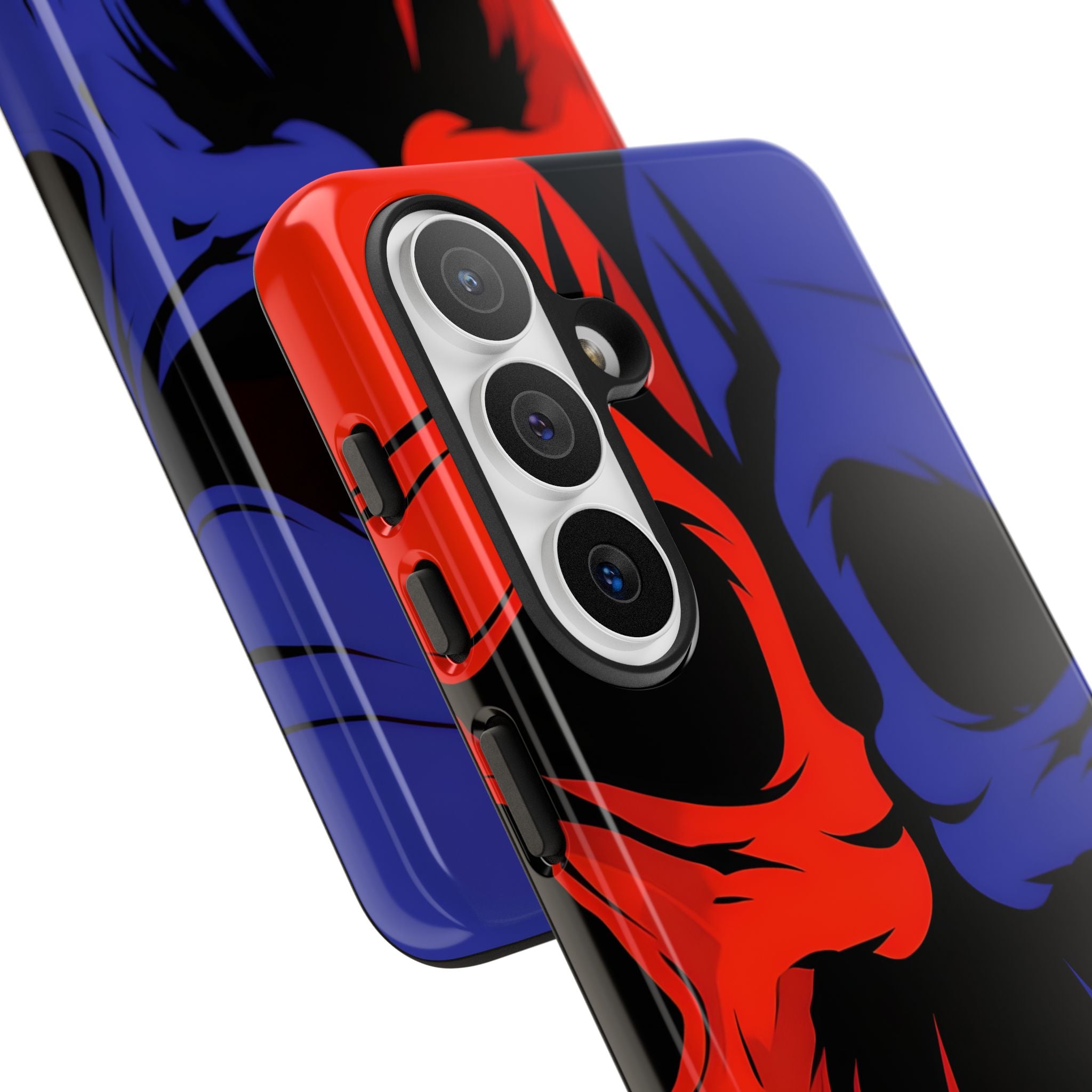 Crimson Cobalt Skulls · Tough Phone Case Samsungille