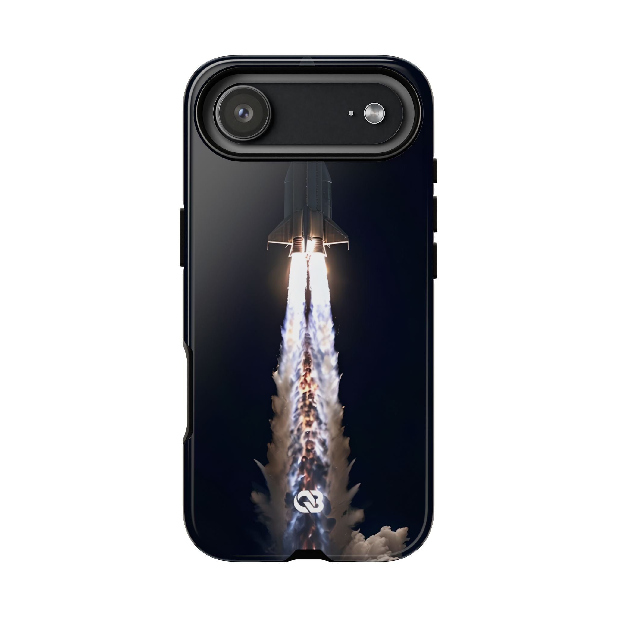 Obsidian Rocket Ascent · Tough Phone Case for iPhone