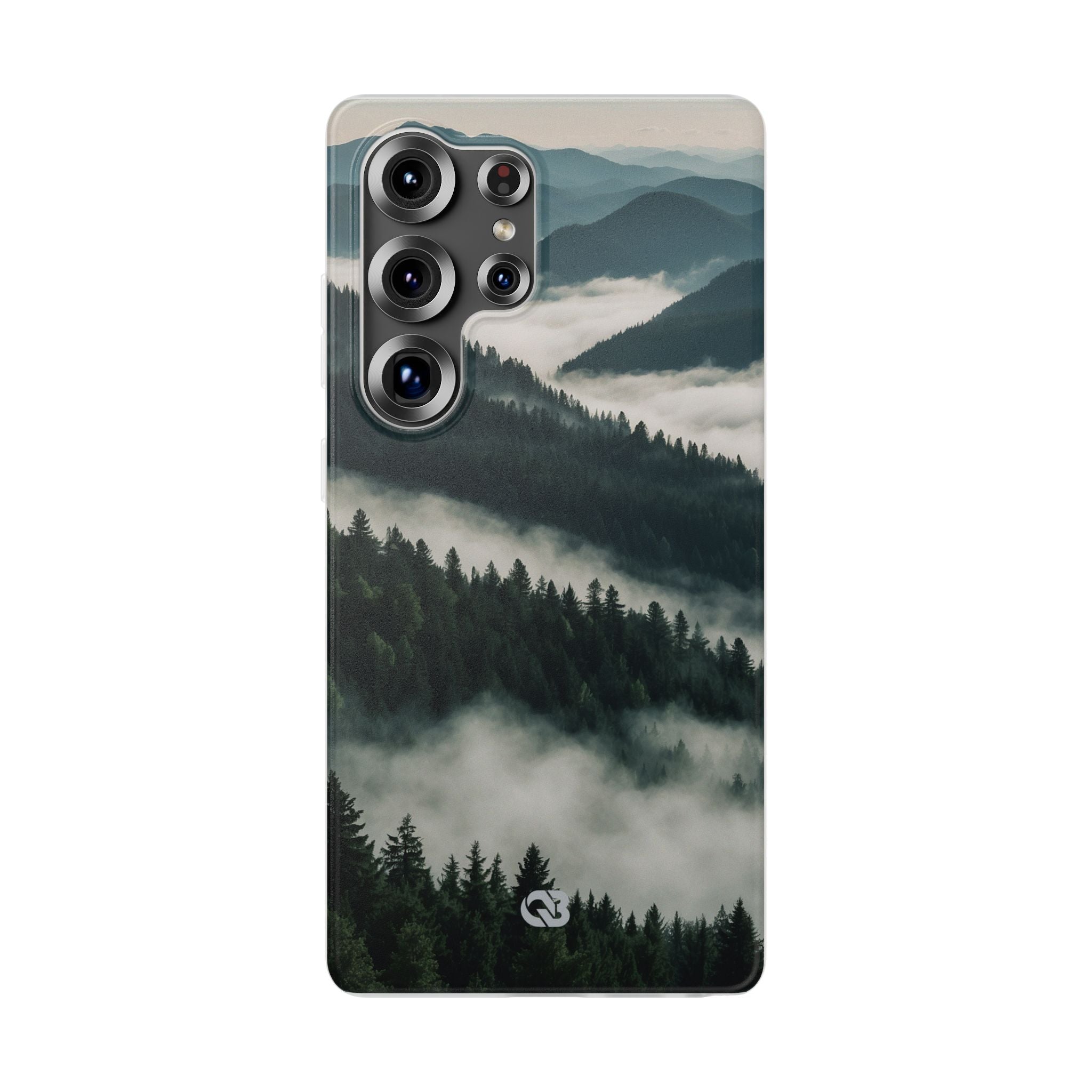 Misty Pine Peaks · Soft Phone Case for Samsung