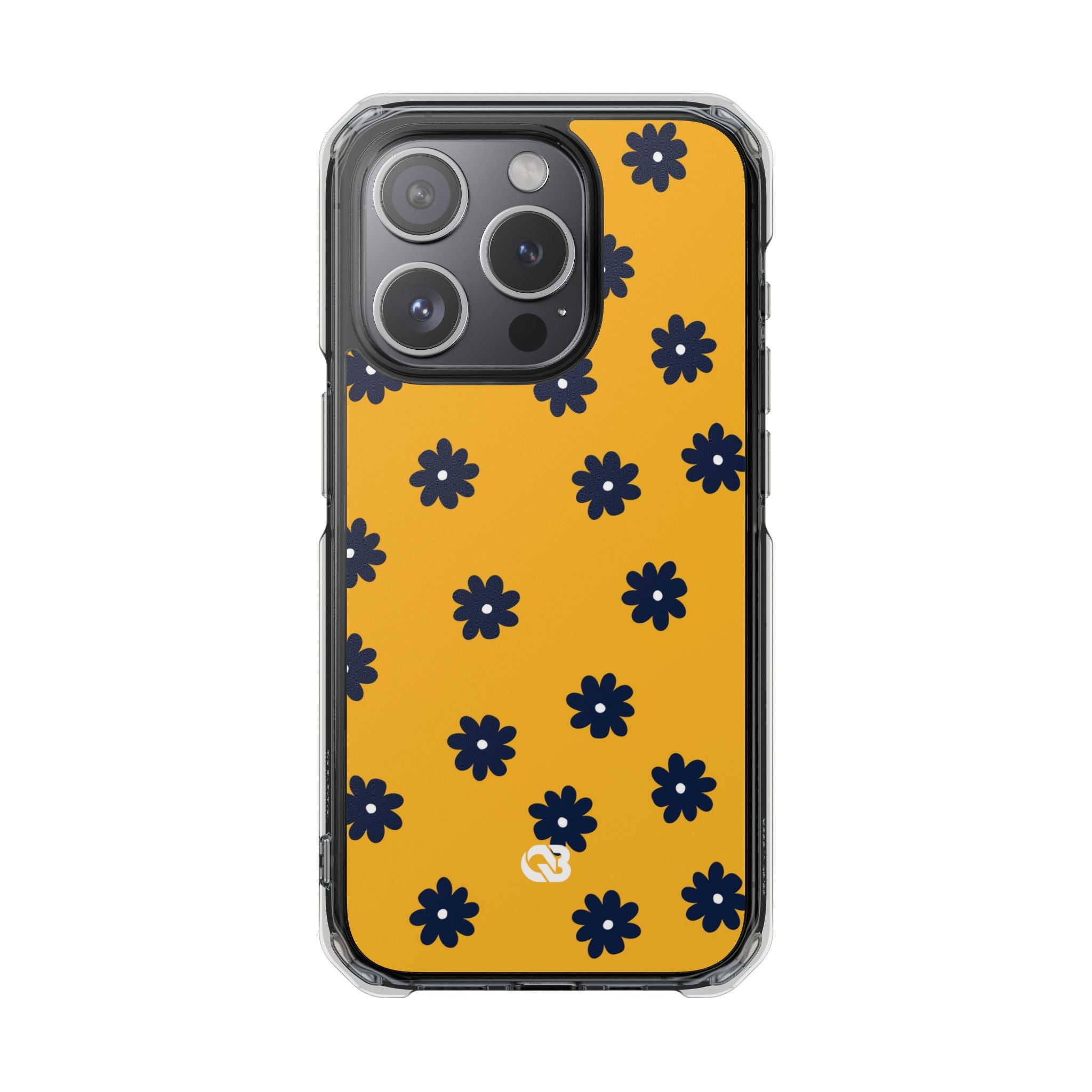 Navy Daisy Mustard · Impact Phone Case for iPhone · Magsafe