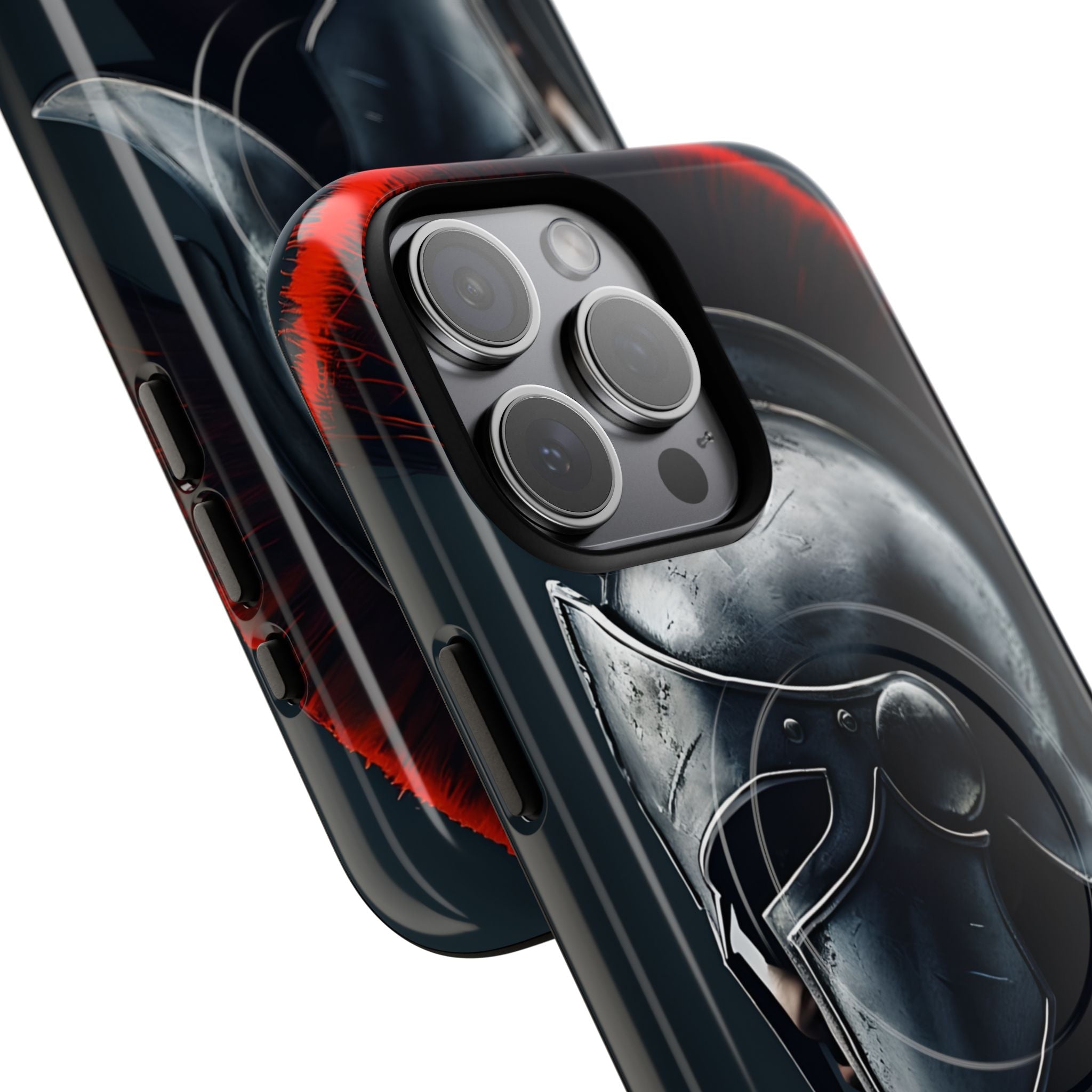 Silver Centurion iPhone 15 Pro Max Case - Tough+