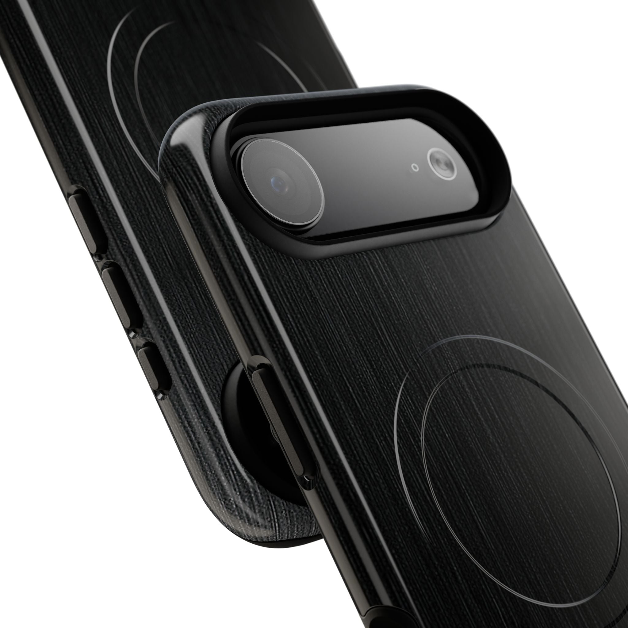 Black Tough 2.0 Magsafe Phone Case for iPhone - Brushed Obsidian Slate