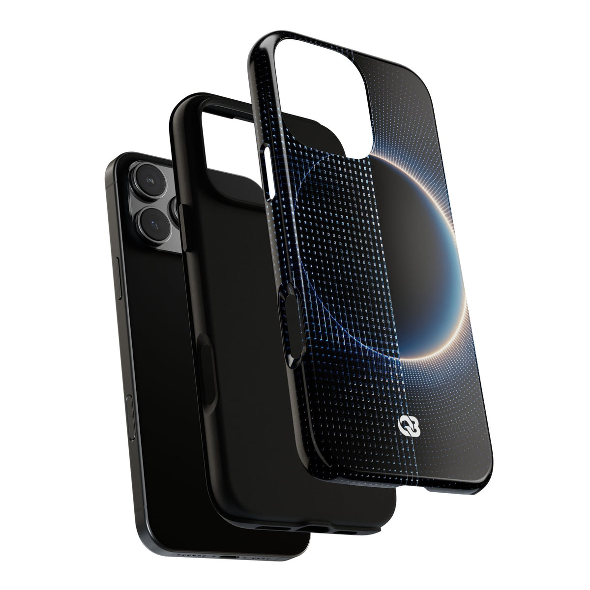 Luminous Meridian · Tough Phone Case for iPhone · Black