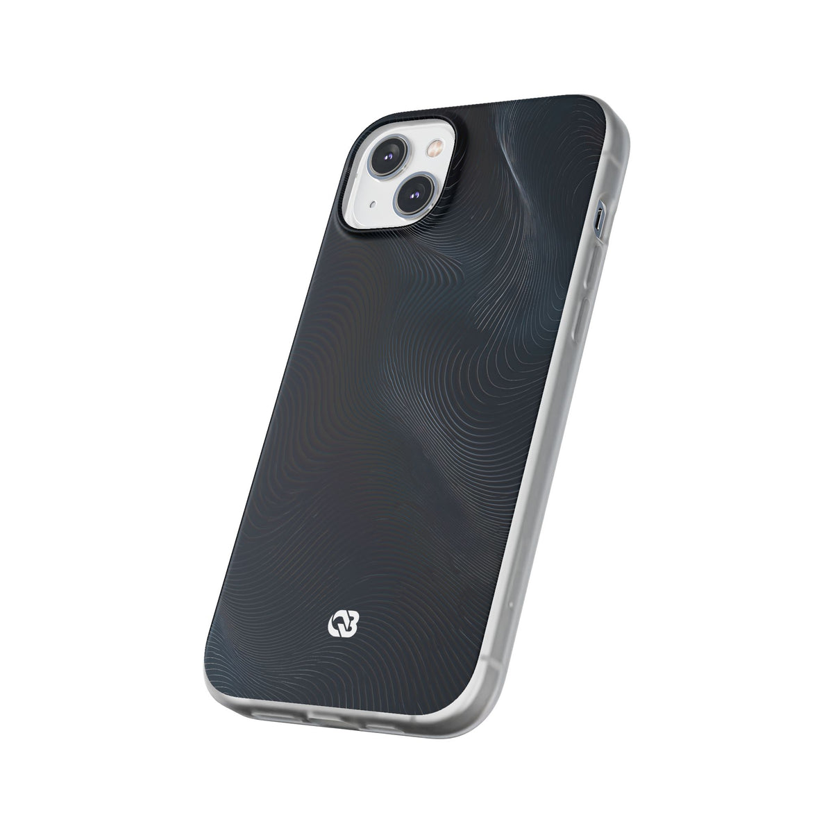 Black Lite Phone Case for iPhone - Obsidian Ridge Flux